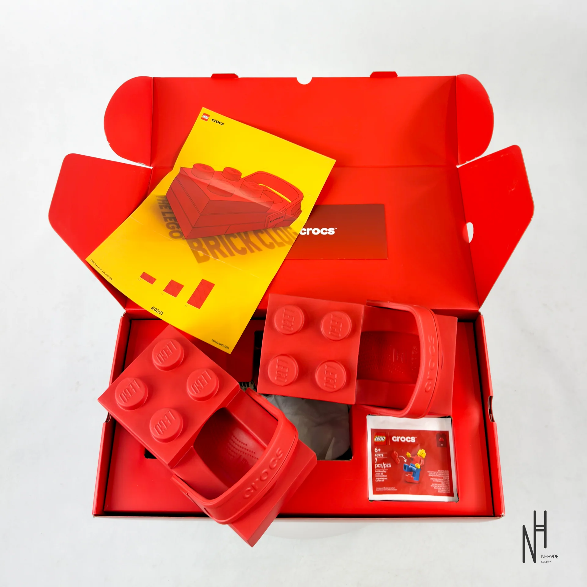 Crocs Brick Clog LEGO Red - Image 11