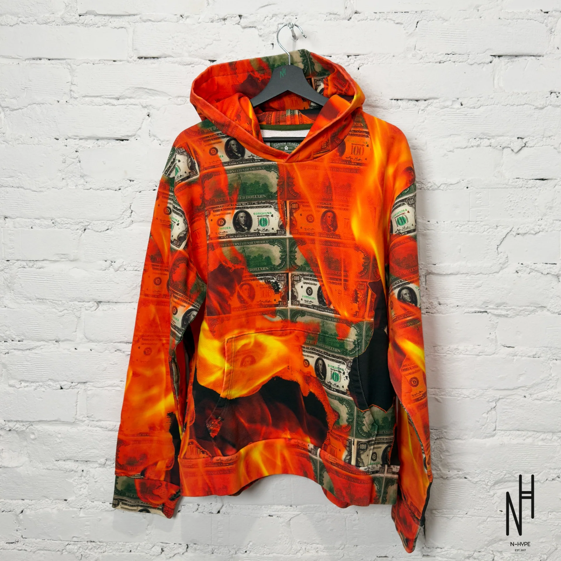 Denim Tears Burn It All Hoodie - Image 3