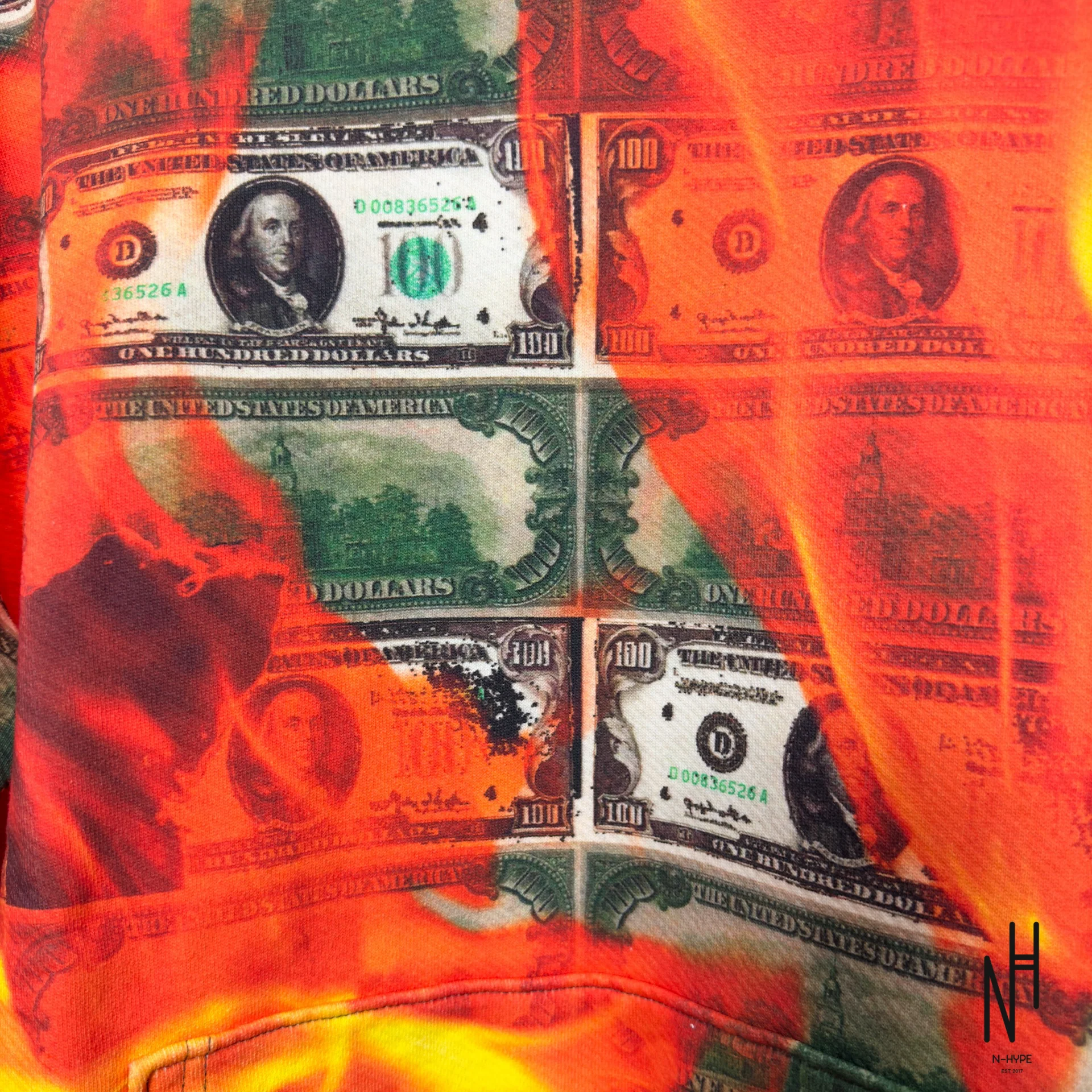 Denim Tears Burn It All Hoodie - Image 5