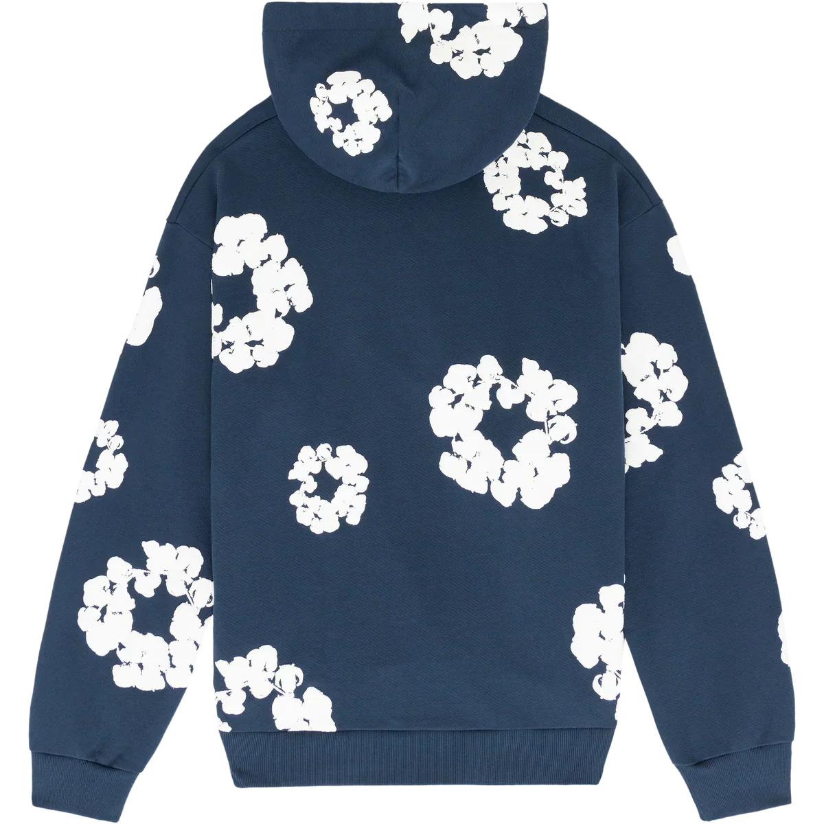 Denim Tears Cotton Wreath Sweatshirt Navy - Image 2
