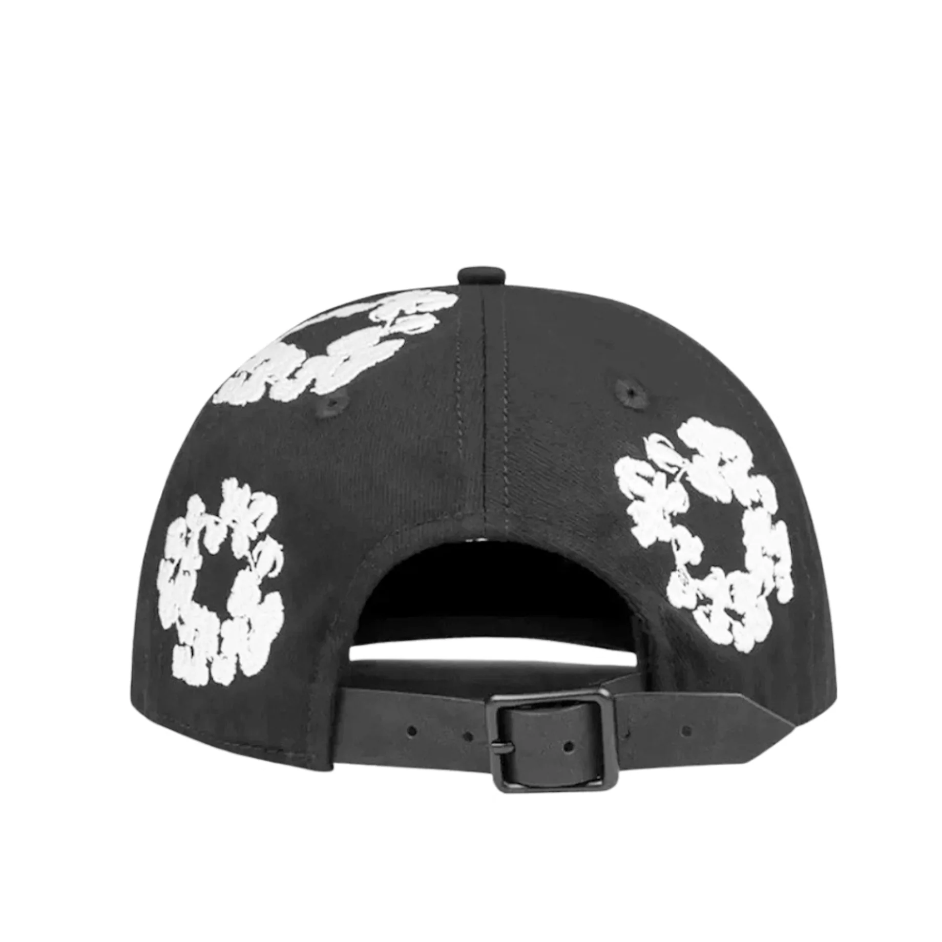 Denim Tears The Cotton Wreath Cap Black - Image 2