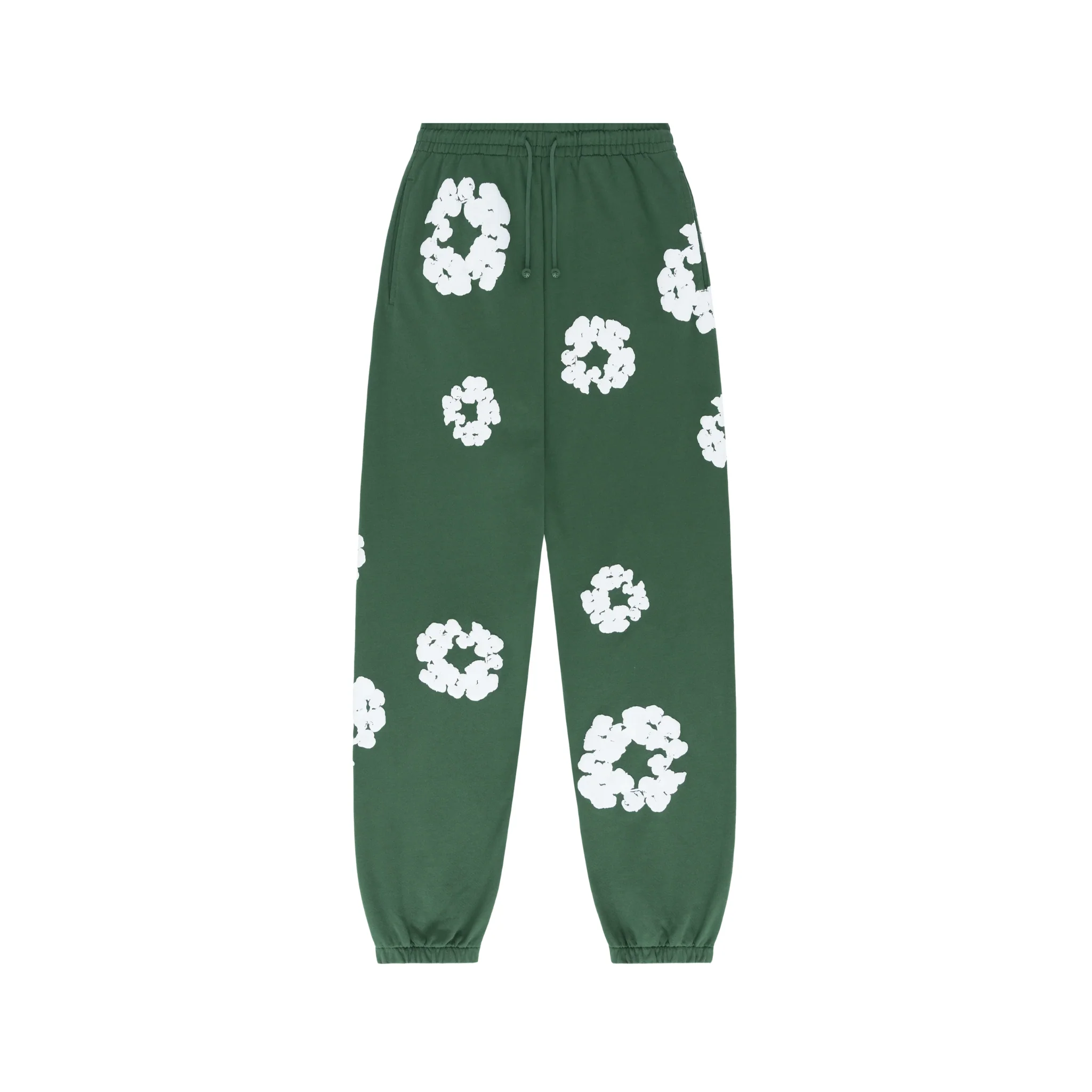 Denim Tears The Cotton Wreath Sweatpants Green - Image 2