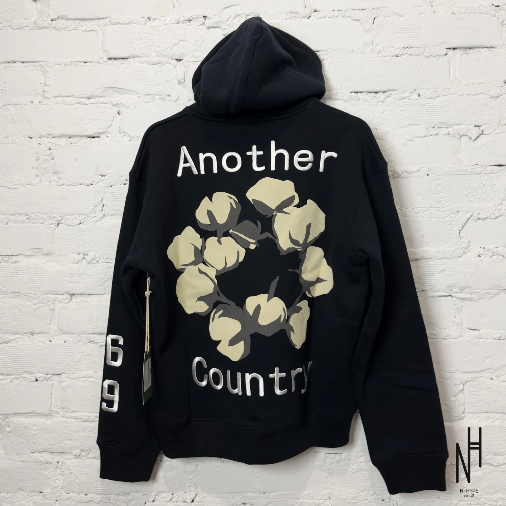 Denim Tears x CPFM Cactus Tears Hoodie Black - Image 5