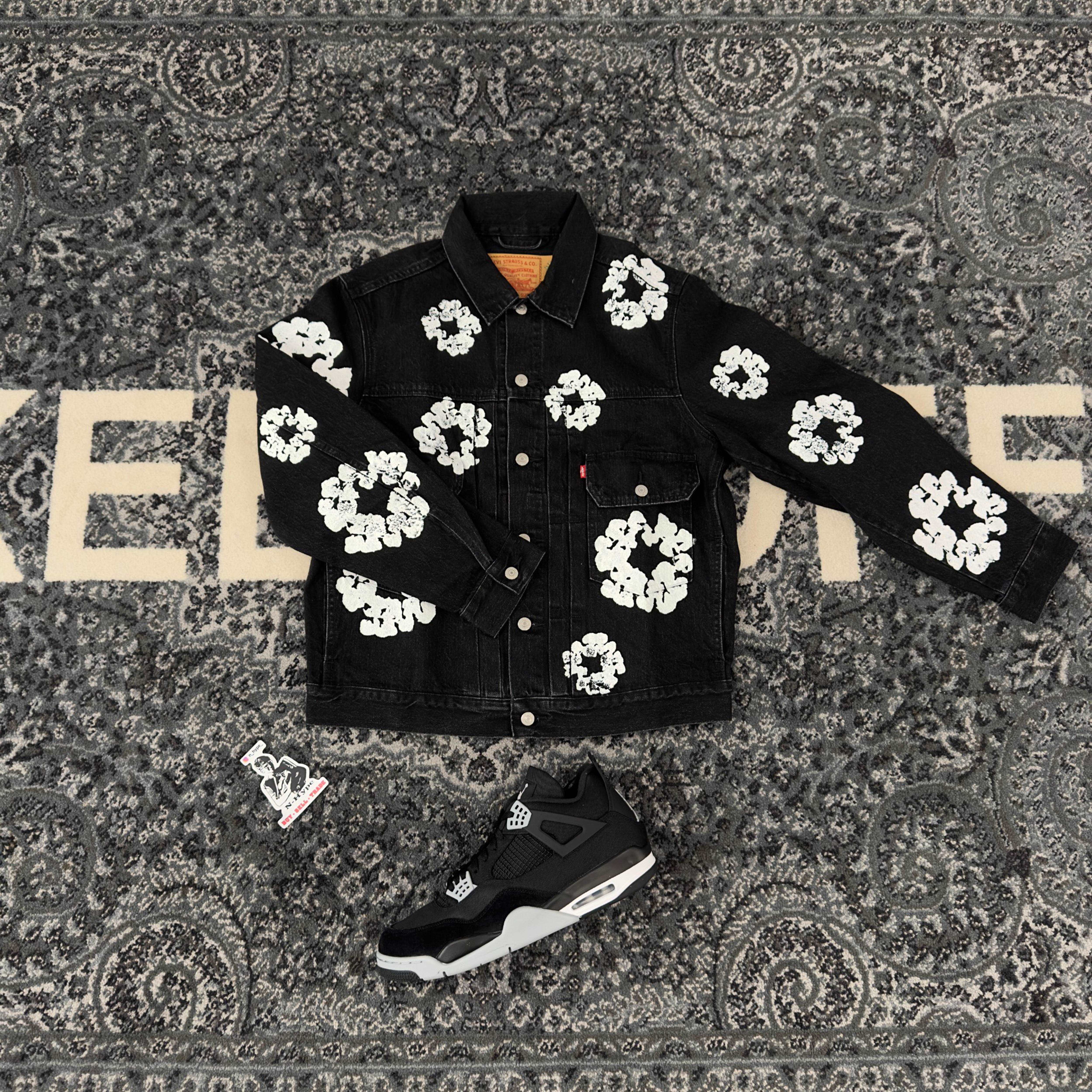 Denim Tears x Levi's Jacket Black - Image 3