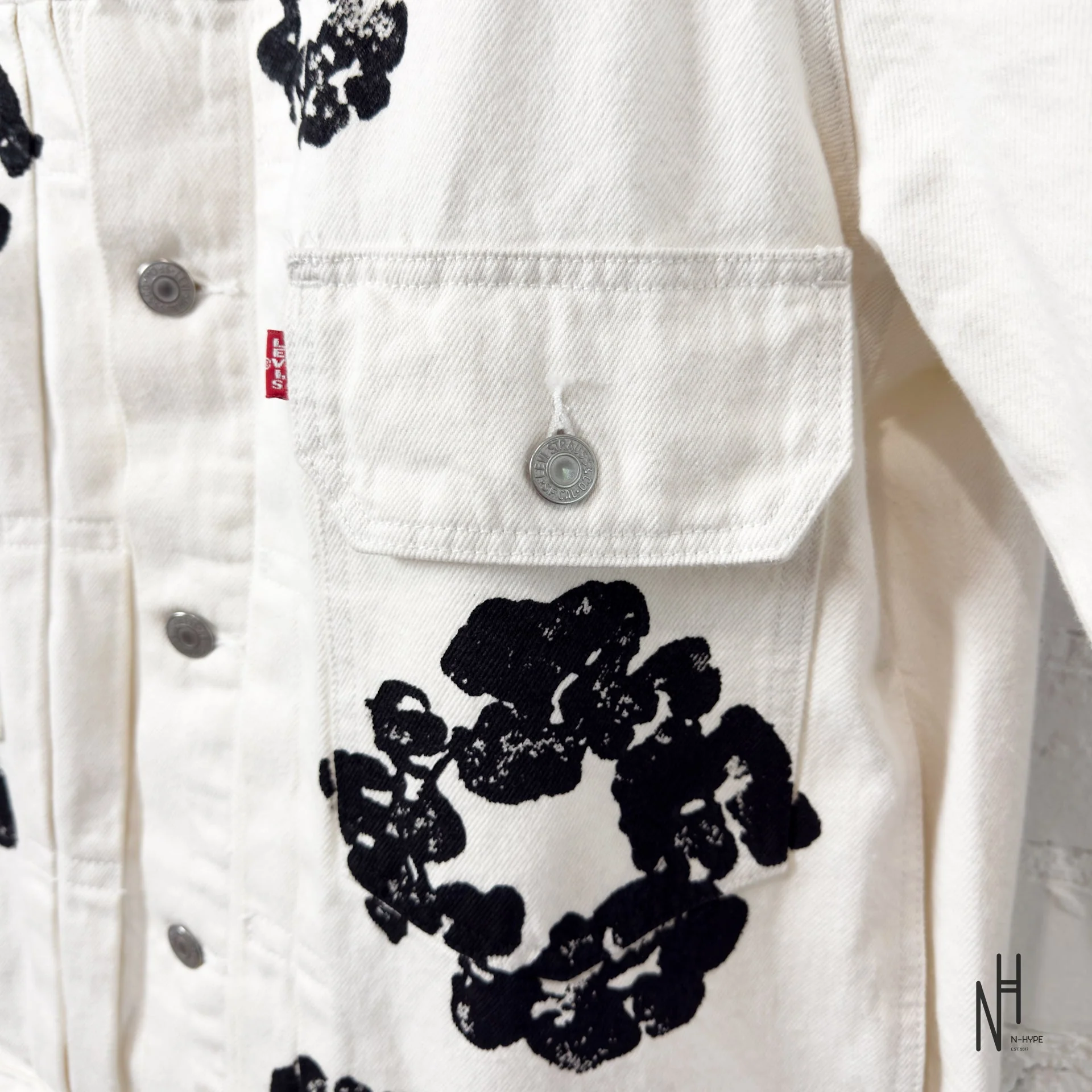 Denim Tears x Levi’s Jacket / White - Image 4