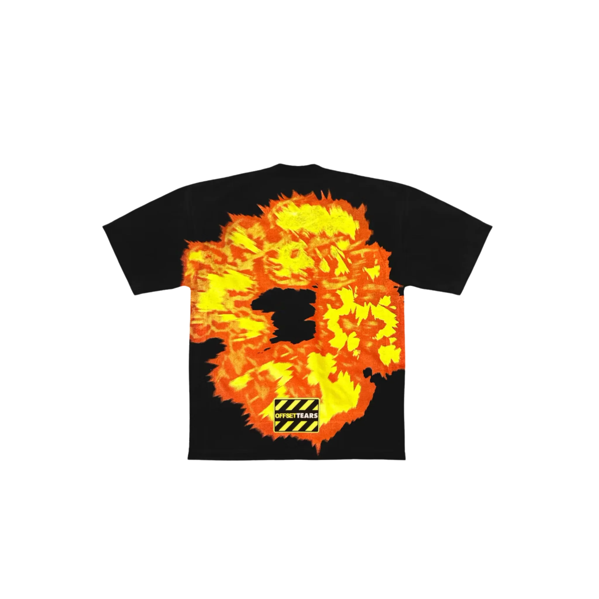 Denim Tears x Offset Set It Off #1 T-shirt Black - Image 2