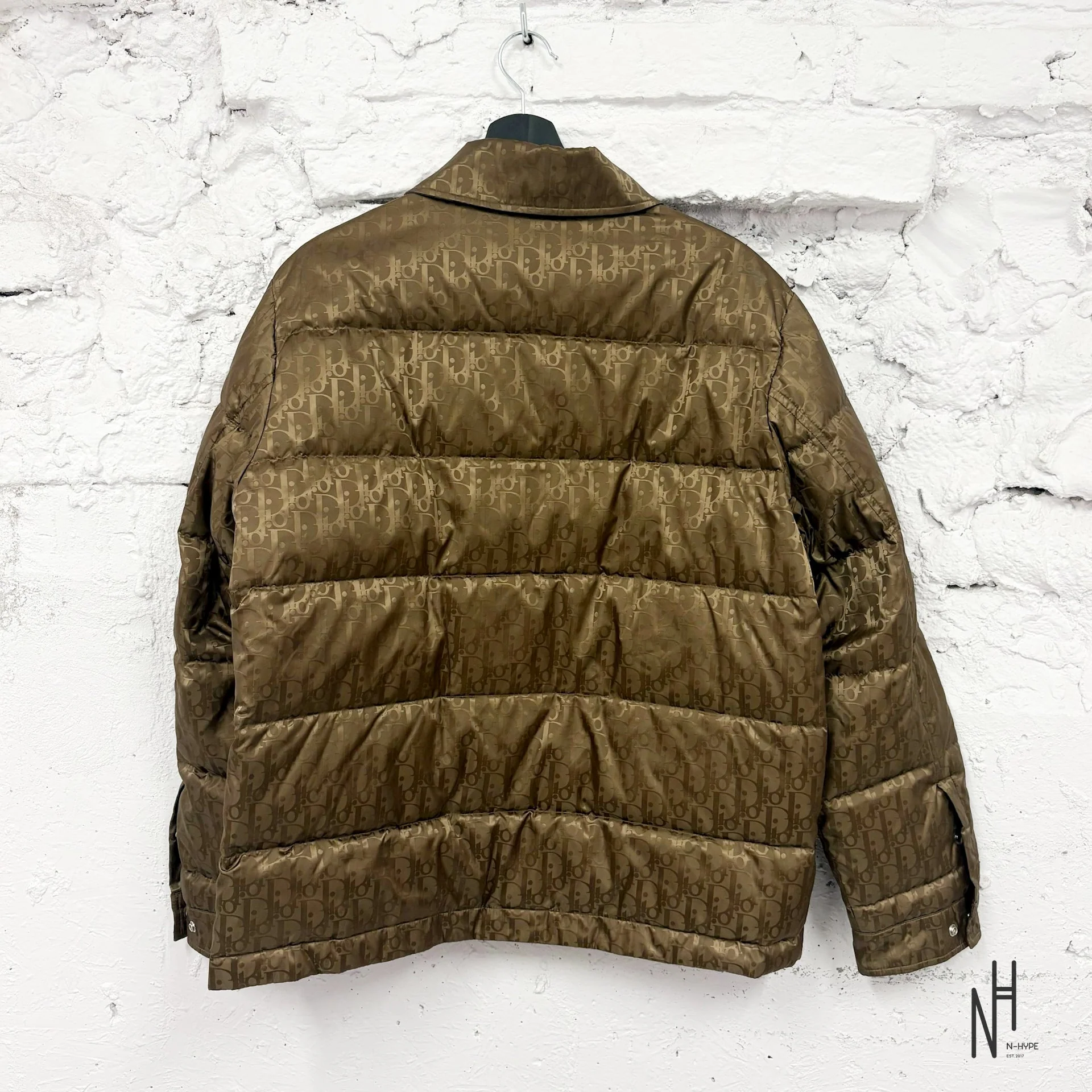 Dior Oblique Quilted Jacket Brown - Image 4
