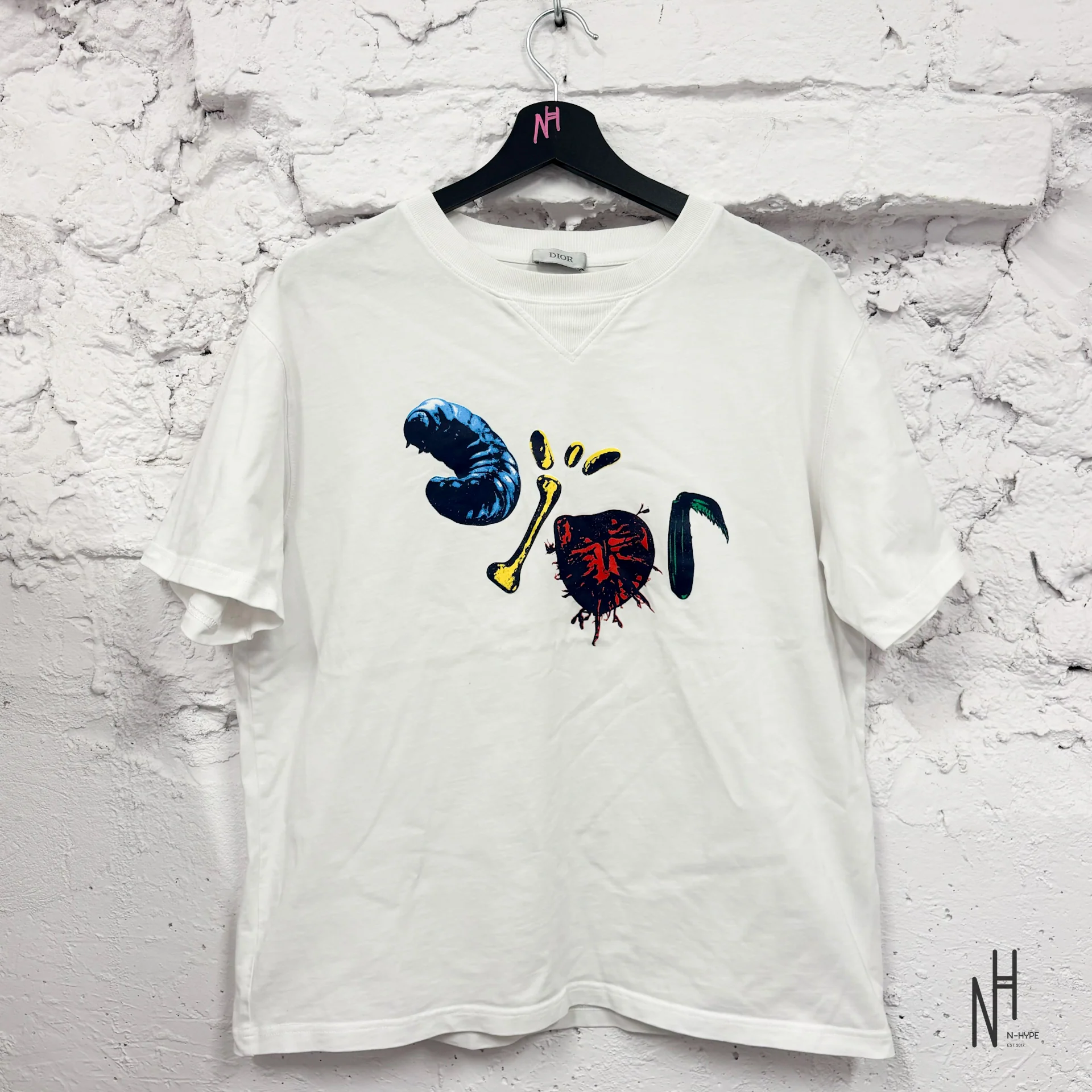 Dior x CACTUS JACK Oversized T-shirt White/Multicolor