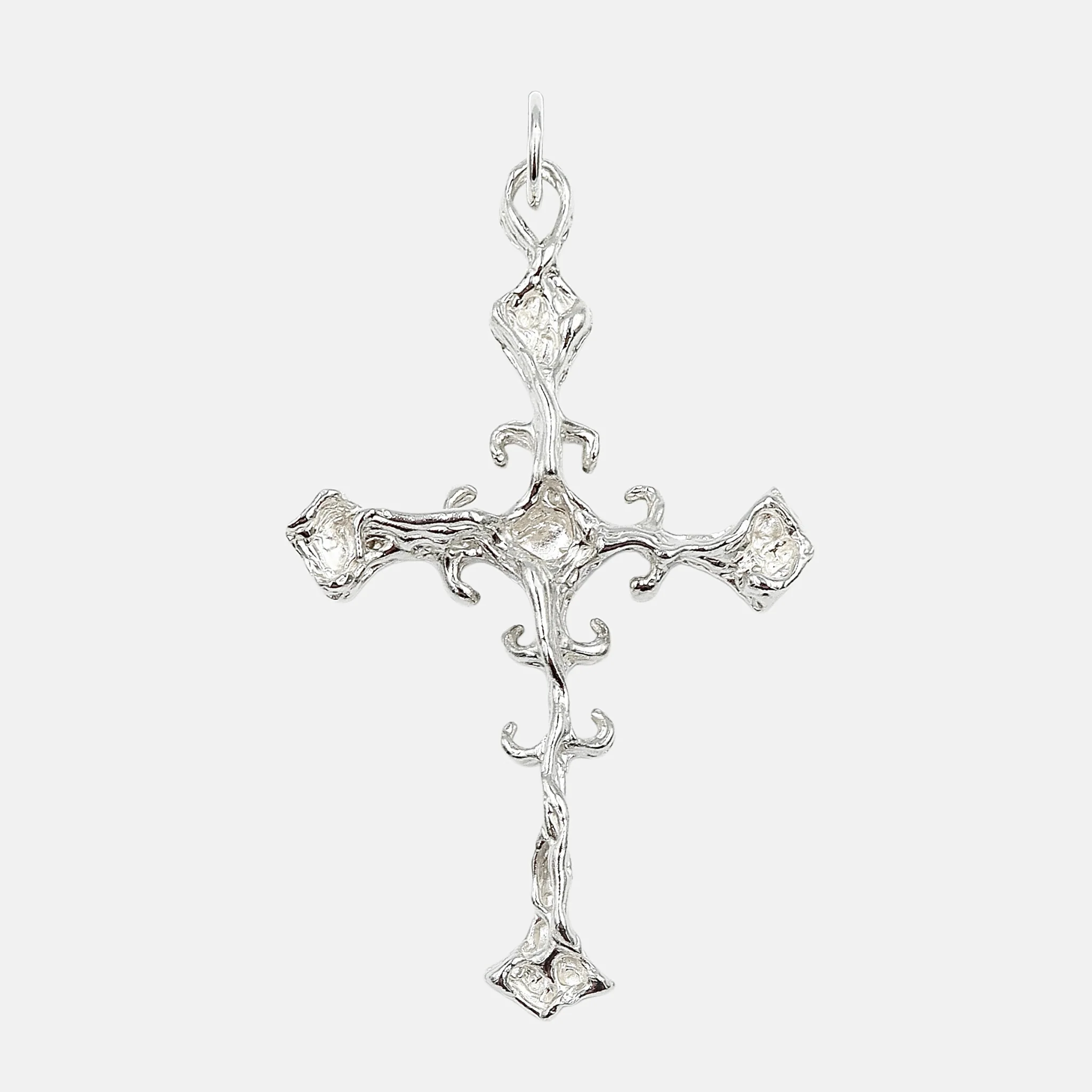 Dwa Głosy Ethereal Cross Necklace - Image 4