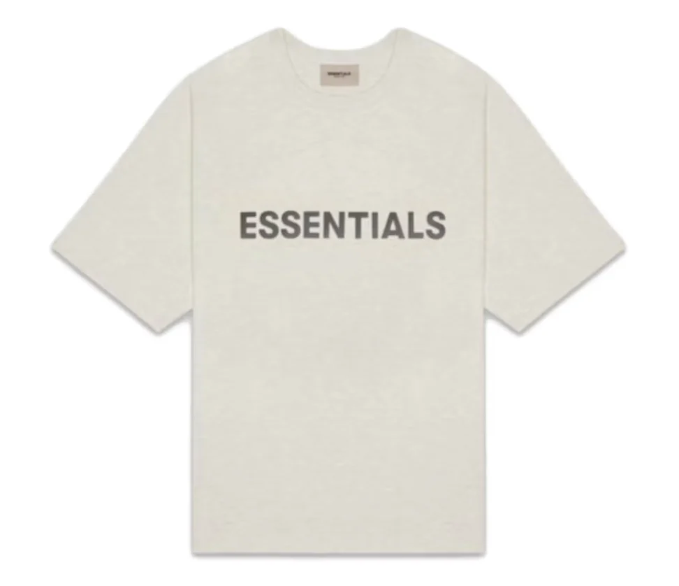 Essentials Applique Light Oatmeal