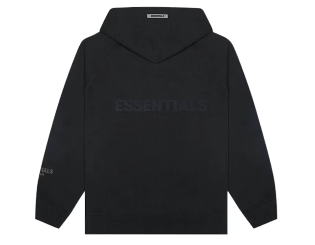 Essentials Applique Logo Zip-Up Black - Image 2