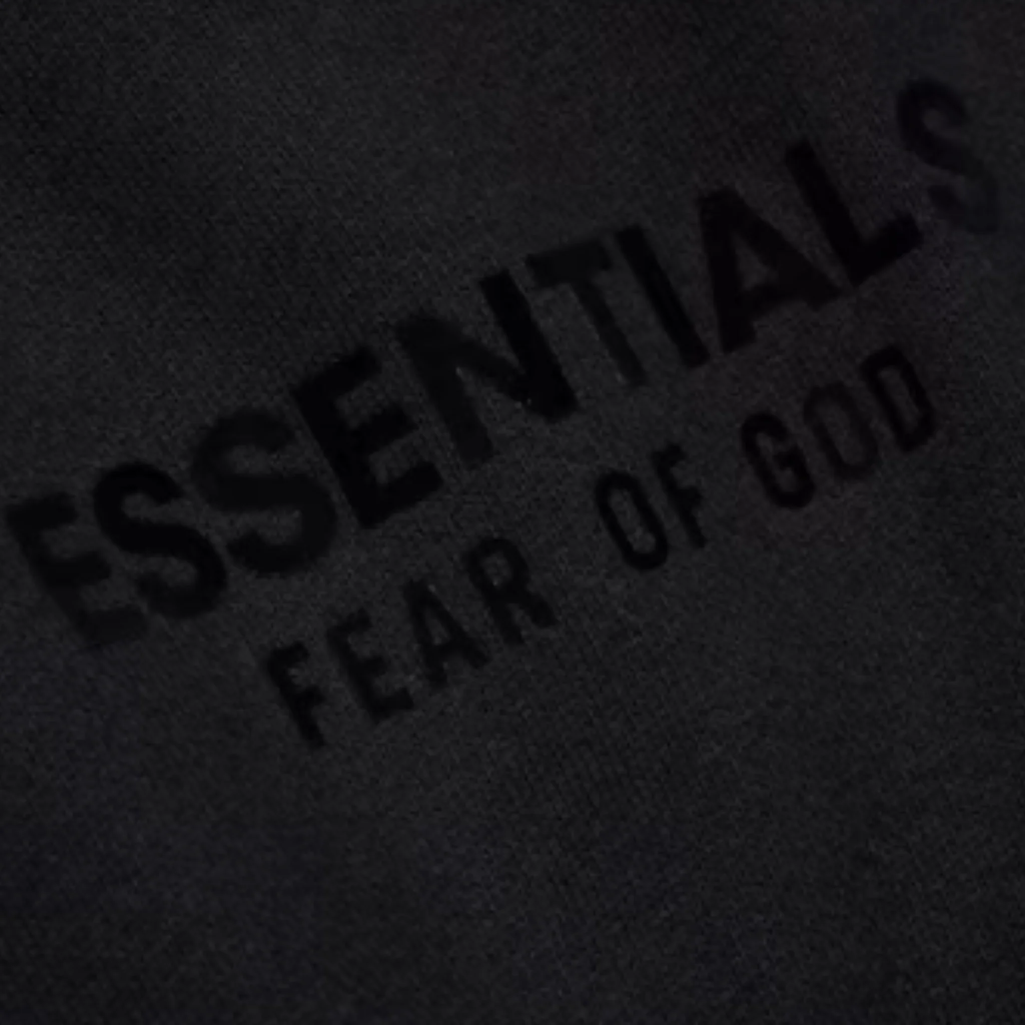 Essentials Hoodie Jet Black - Image 2