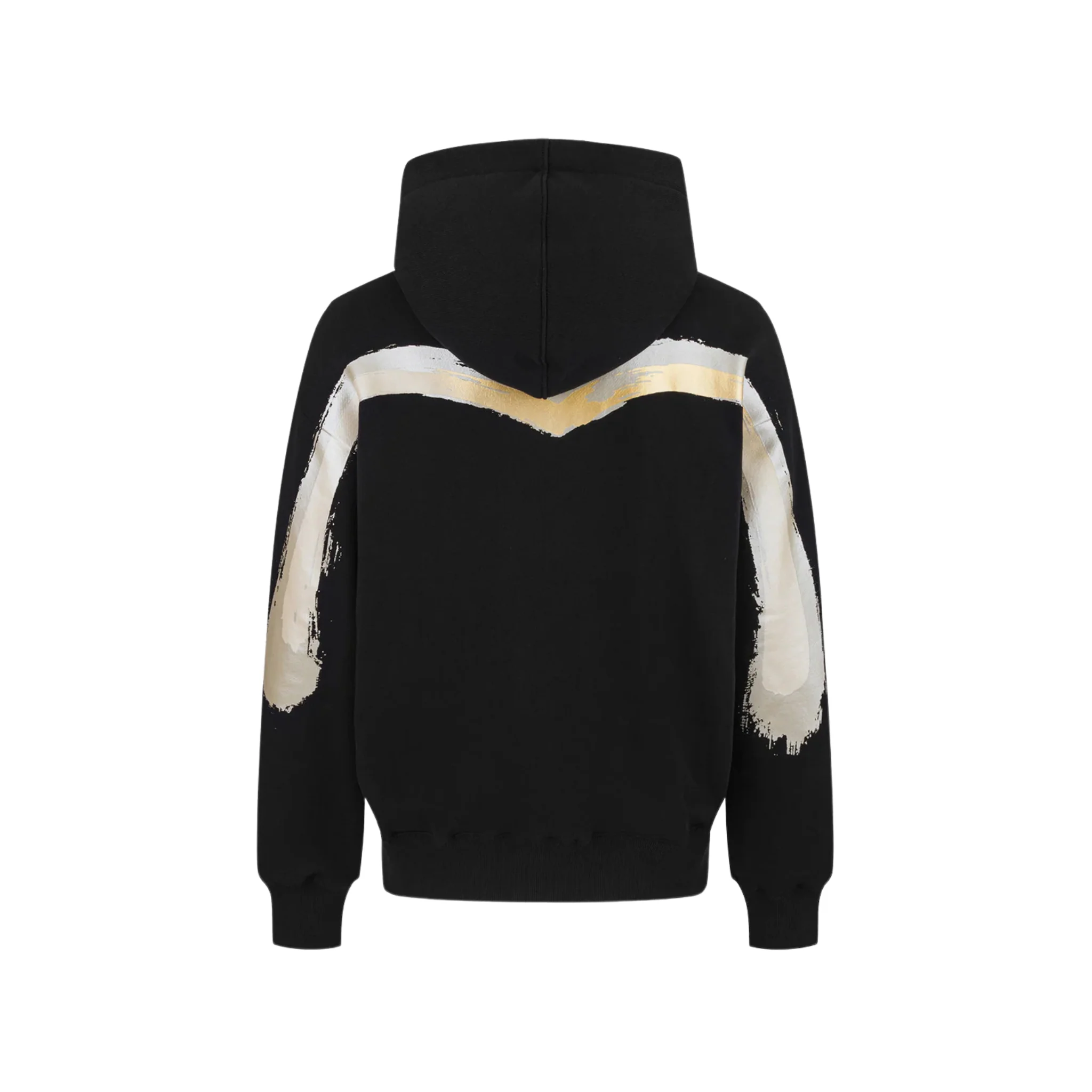 Evisu Brushstroke Daicock Print Relax Fit Hoodie - Image 2