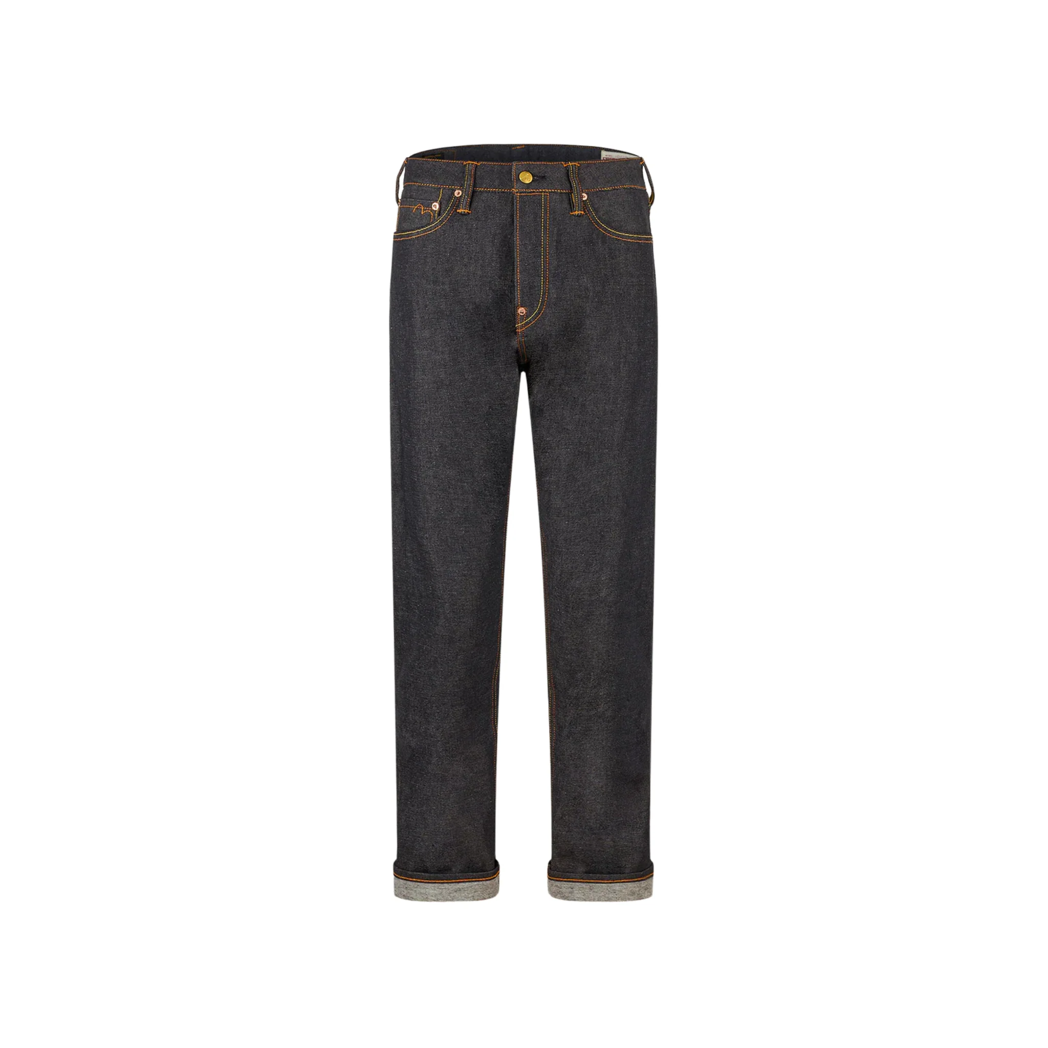 Evisu Seagull Metallic Embroidery Carrot Fit Jeans #2017 - Image 2