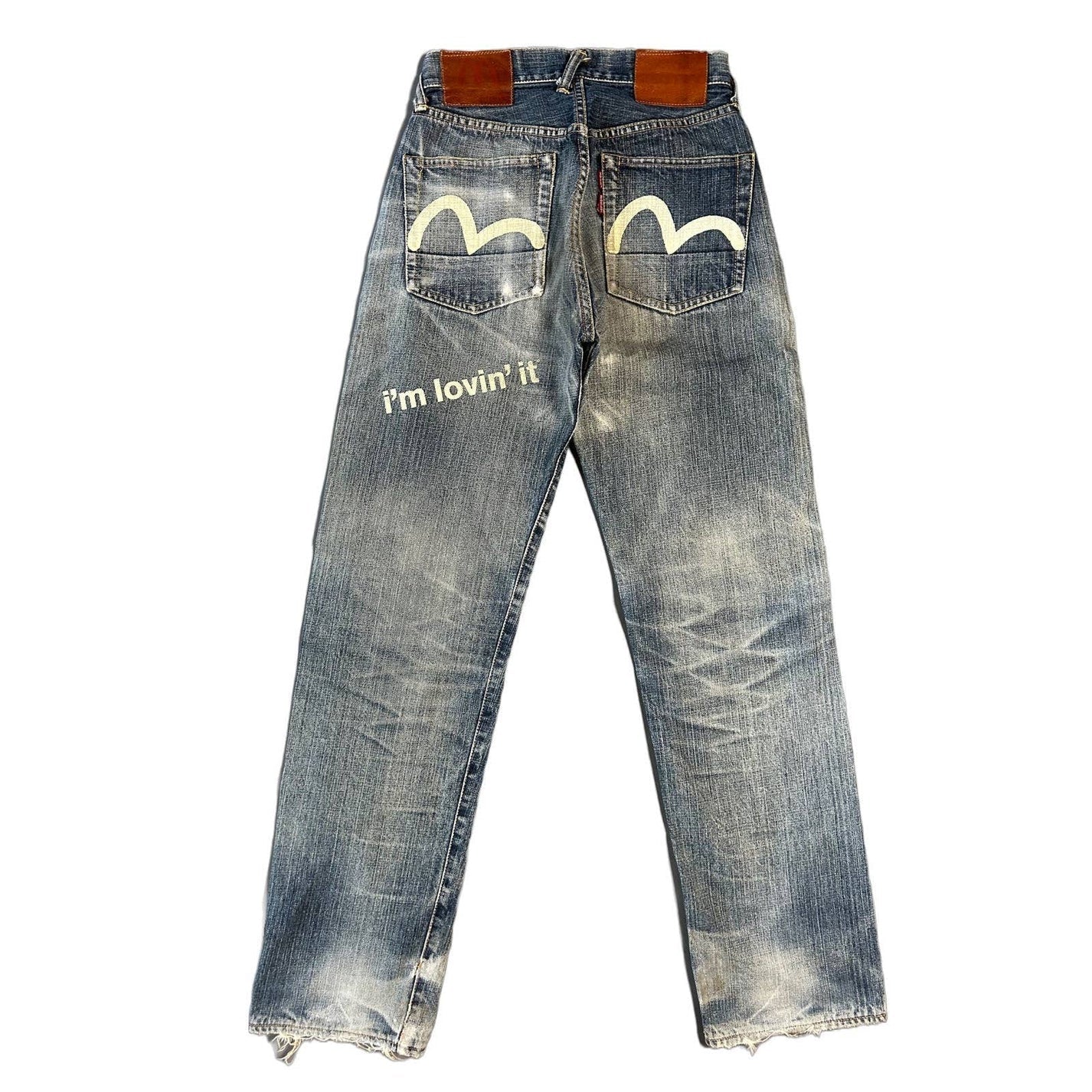Evisu x McDonalds Denim Jeans I’m Lovin' It Selvedge