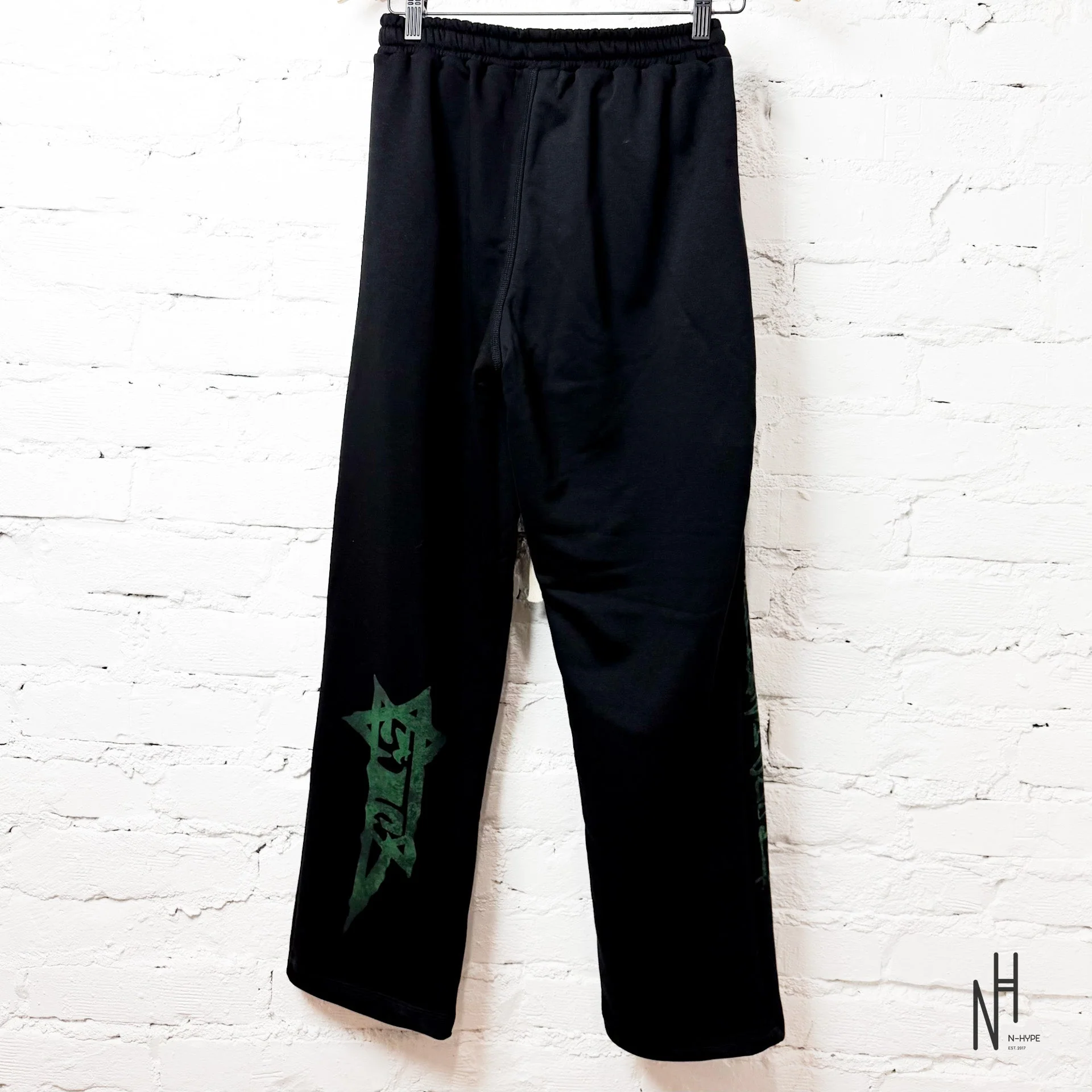 FVCKTHISBRAND Arabic Sweatpants Bottle Green - Image 5