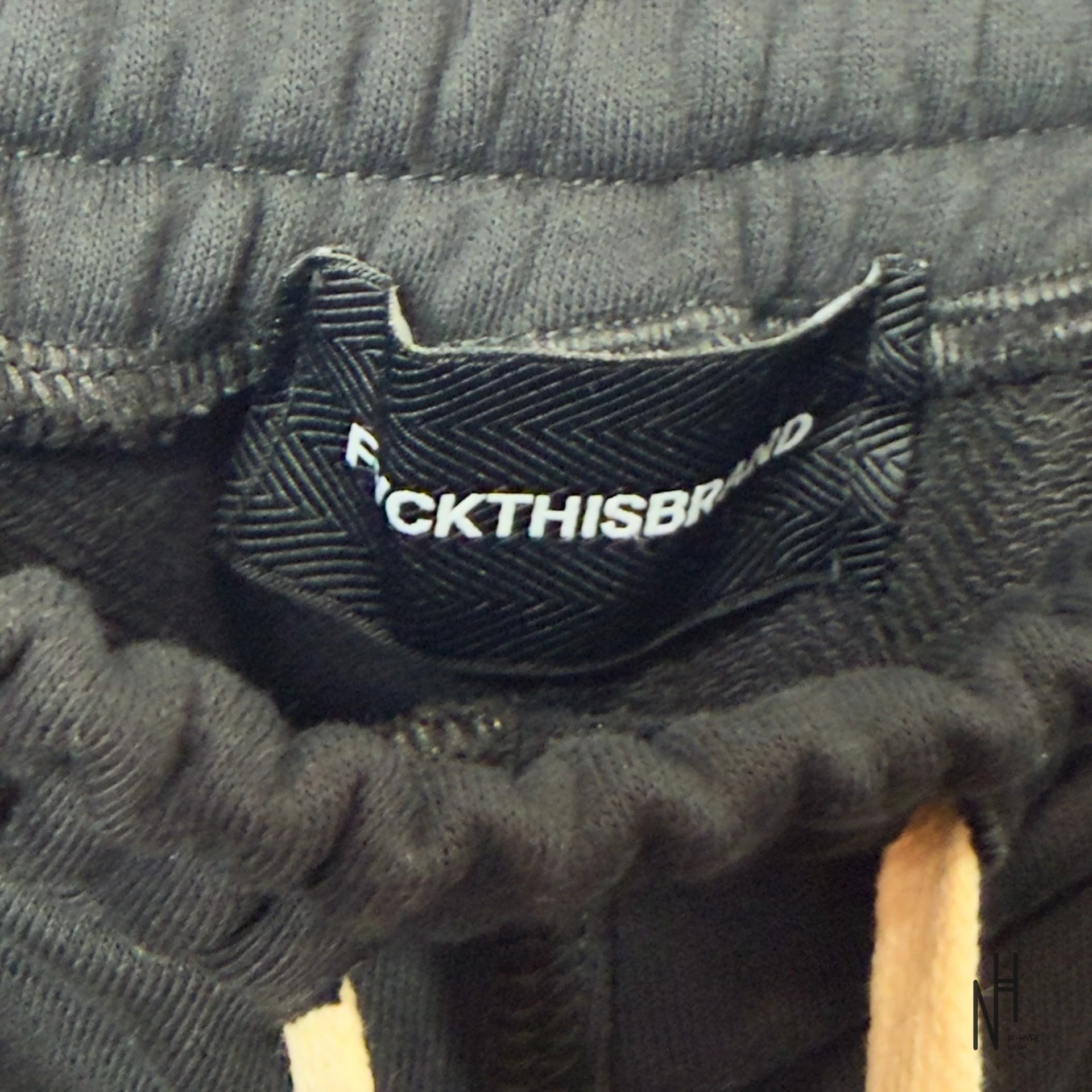 FVCKTHISBRAND Arabic Sweatpants White Ash - Image 3