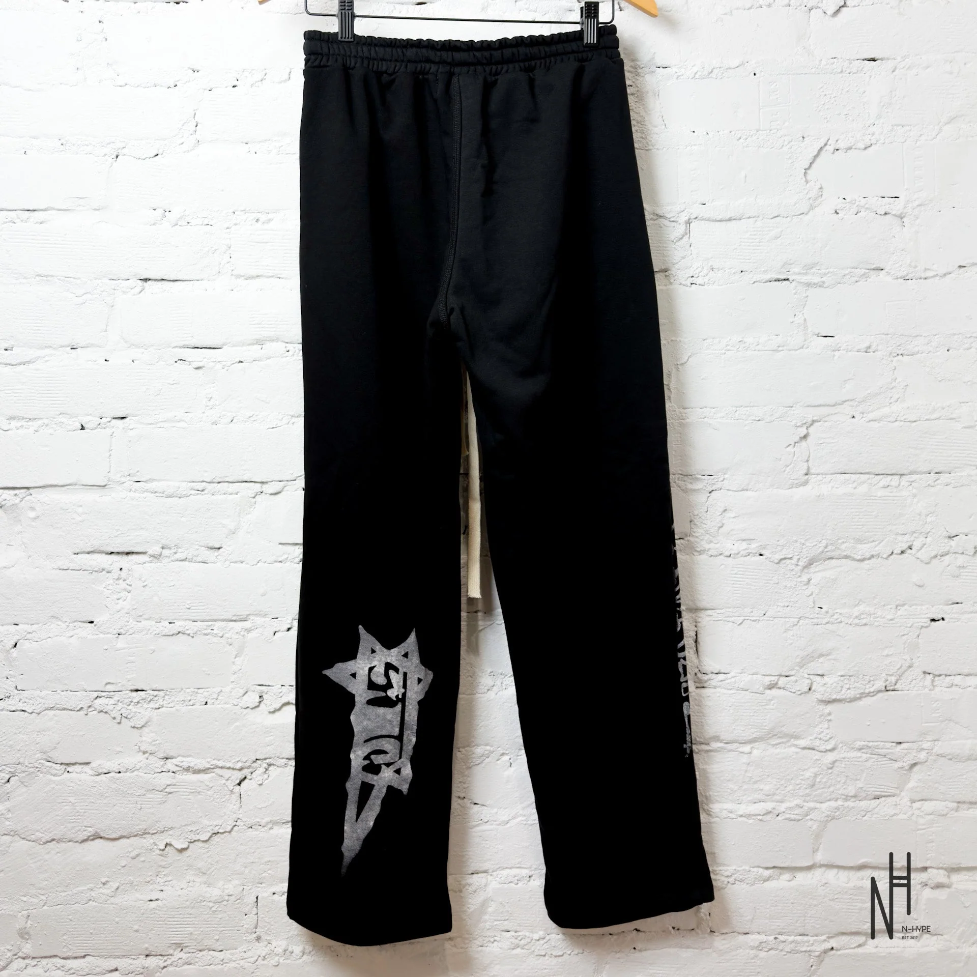 FVCKTHISBRAND Arabic Sweatpants White Ash - Image 4