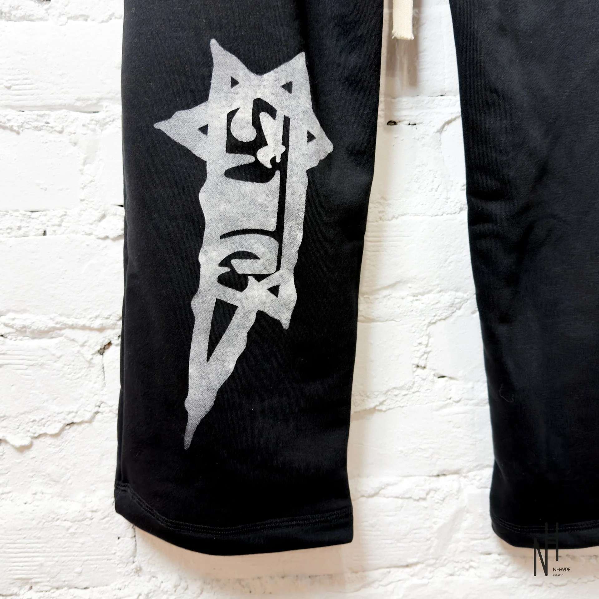 FVCKTHISBRAND Arabic Sweatpants White Ash - Image 5