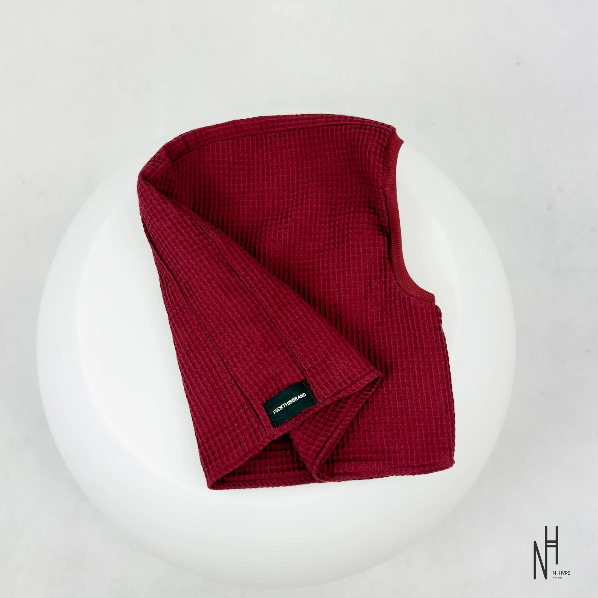 FVCKTHISBRAND Balaclava Red - Image 2