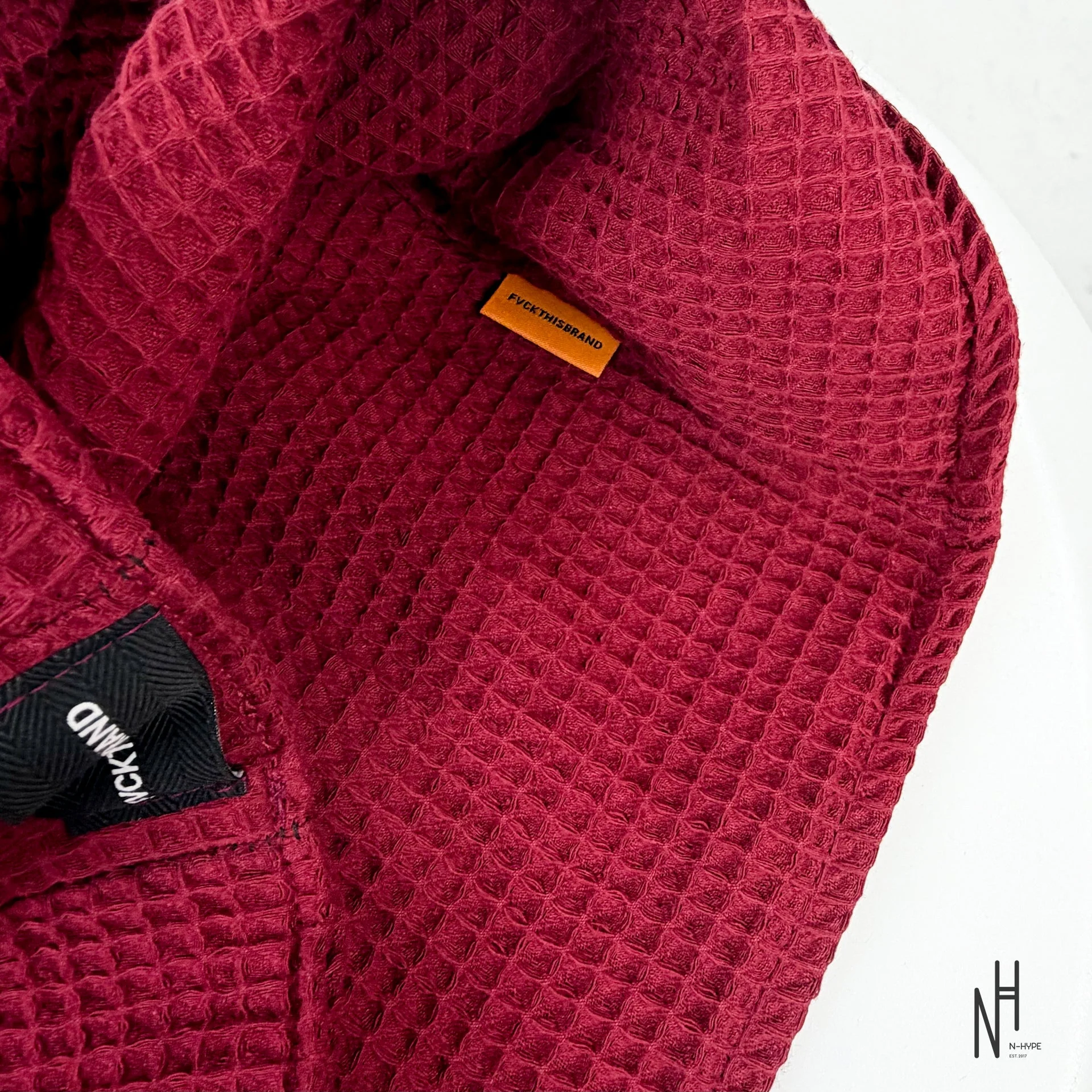 FVCKTHISBRAND Balaclava Red - Image 4