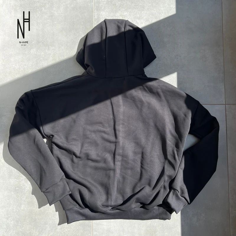 FVCKTHISBRAND CALI ZIP HOODIE BLUE - Image 2