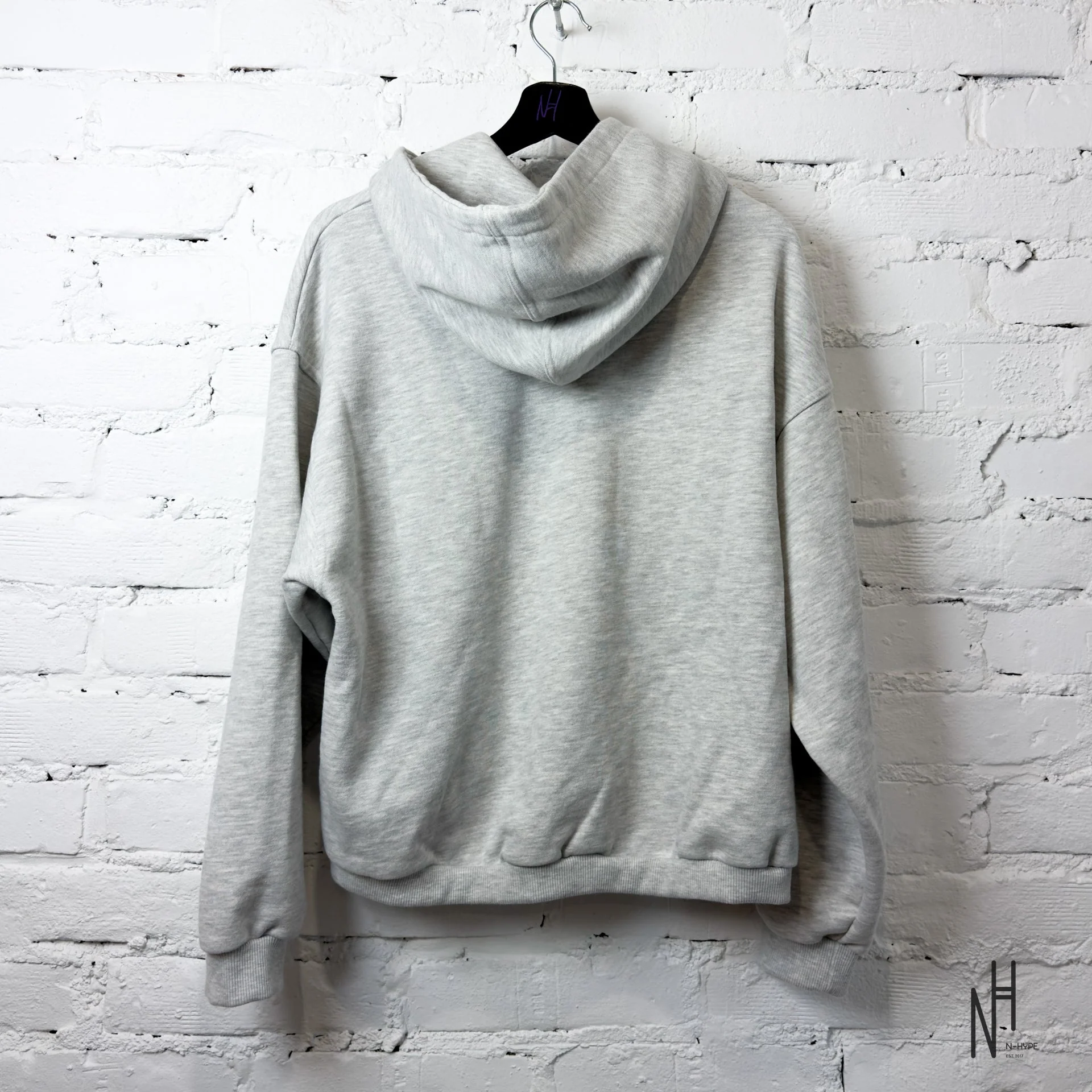 FVCKTHISBRAND FIGHT THE BEAST HOODIE GREY - Image 3