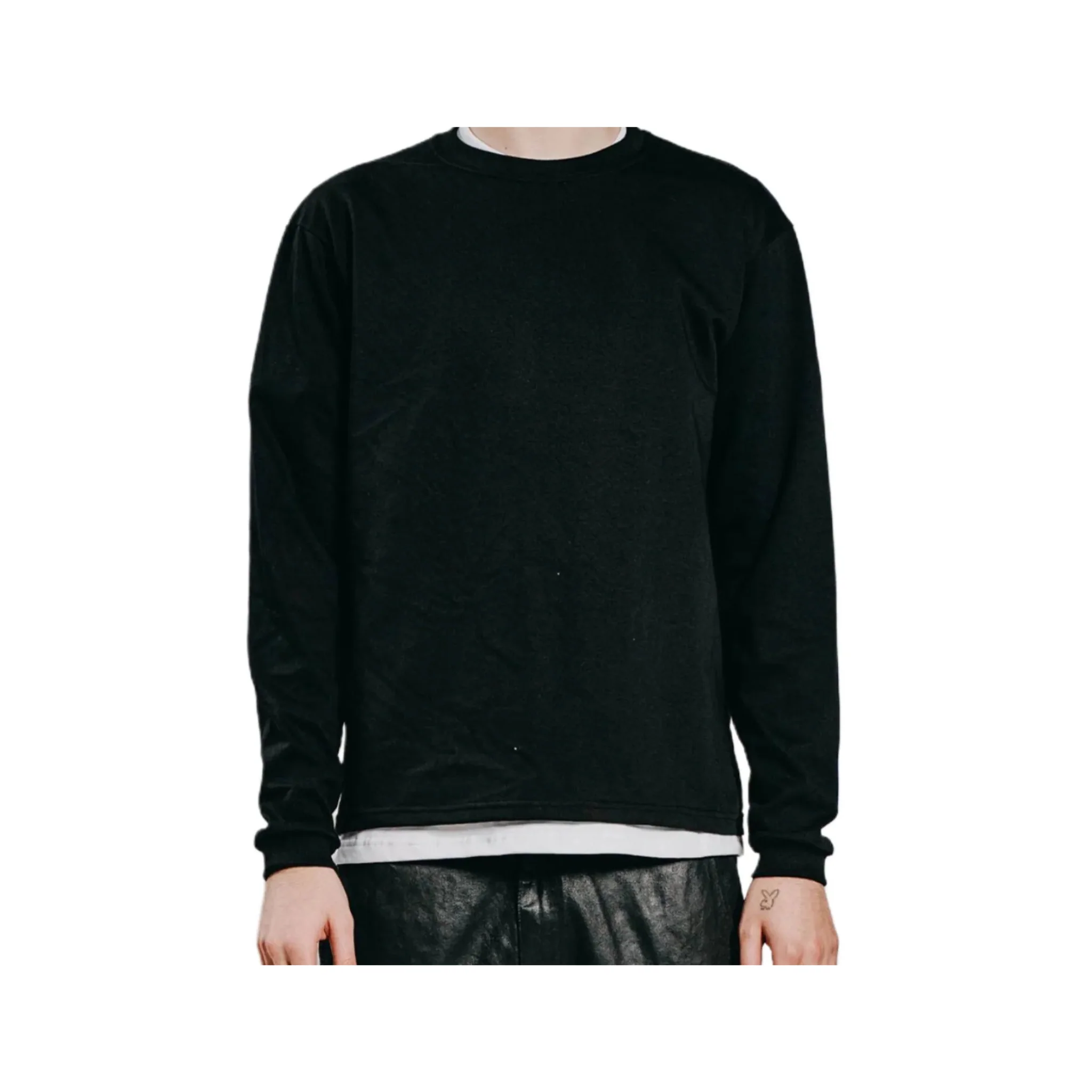 FVCKTHISBRAND FTB FLEA MRKET LONGSLEEVE BLACK - Image 2