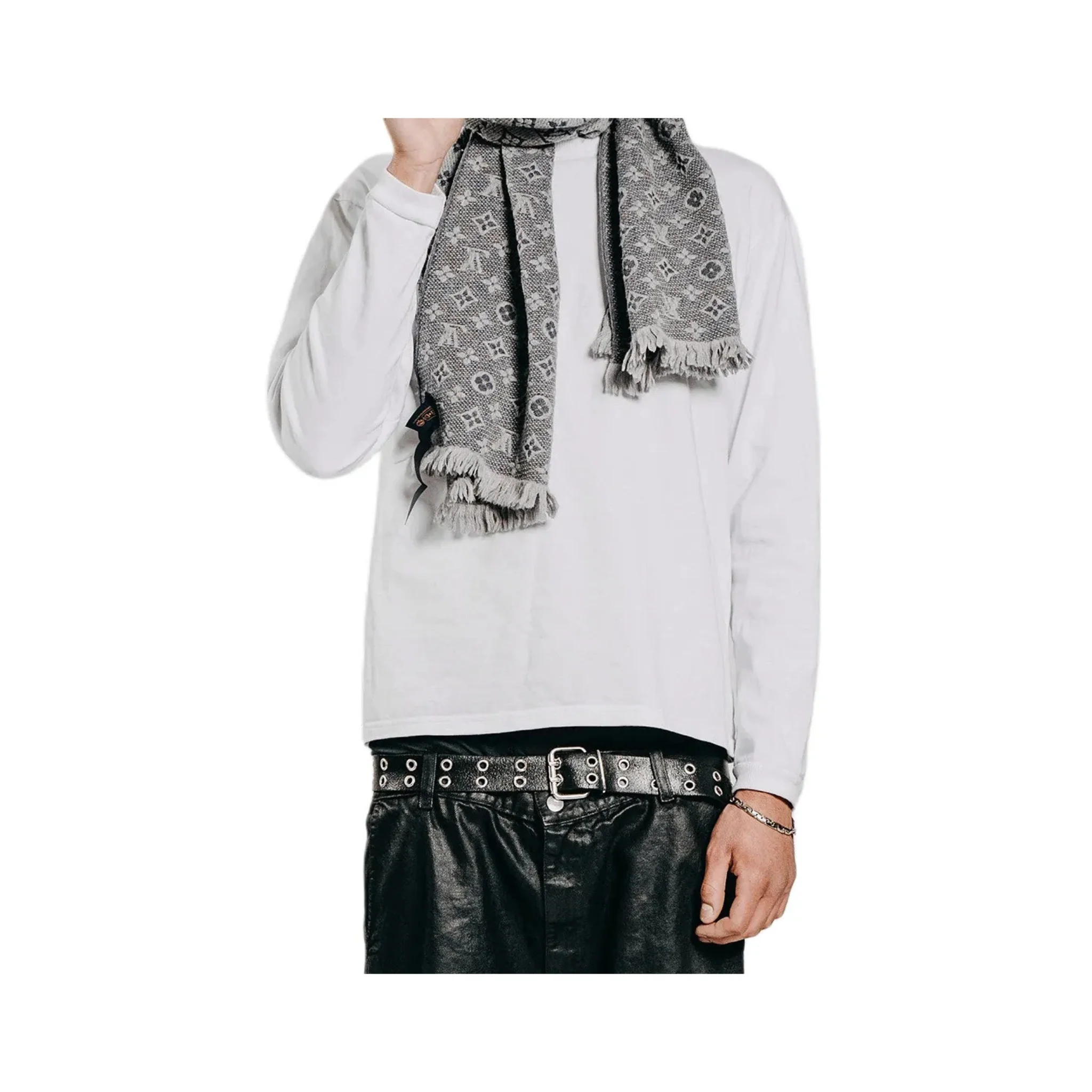 FVCKTHISBRAND FTB FLEA MRKET LONGSLEEVE WHITE - Image 2