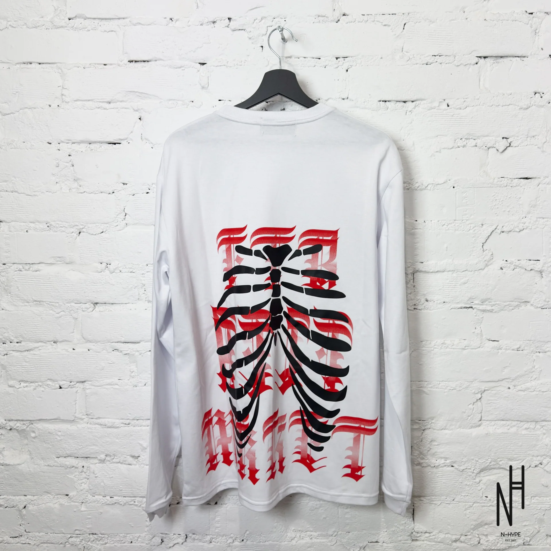 FVCKTHISBRAND FTB FLEA MRKET LONGSLEEVE WHITE - Image 4