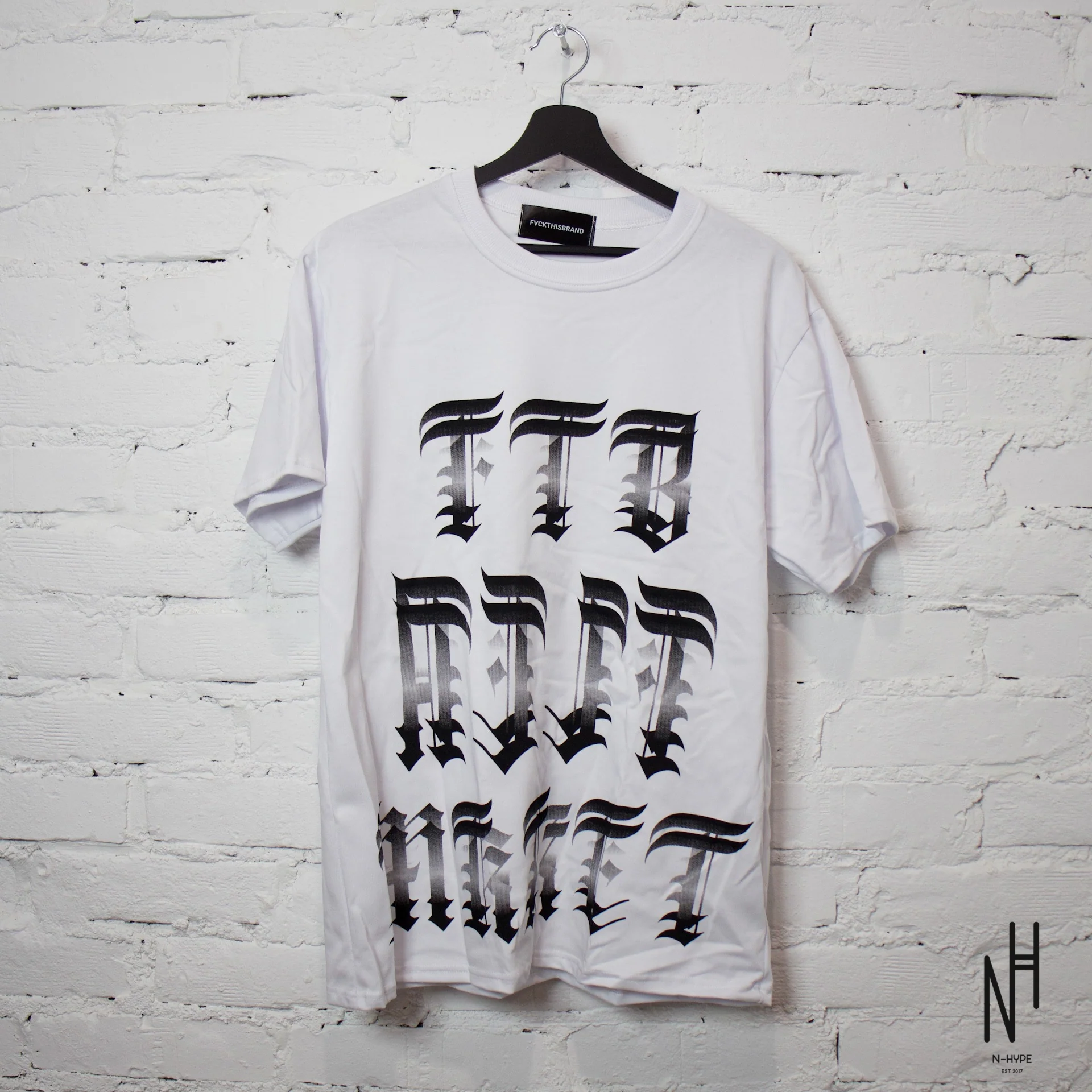 FVCKTHISBRAND FTB FLEA MRKET TEE WHITE - Image 2