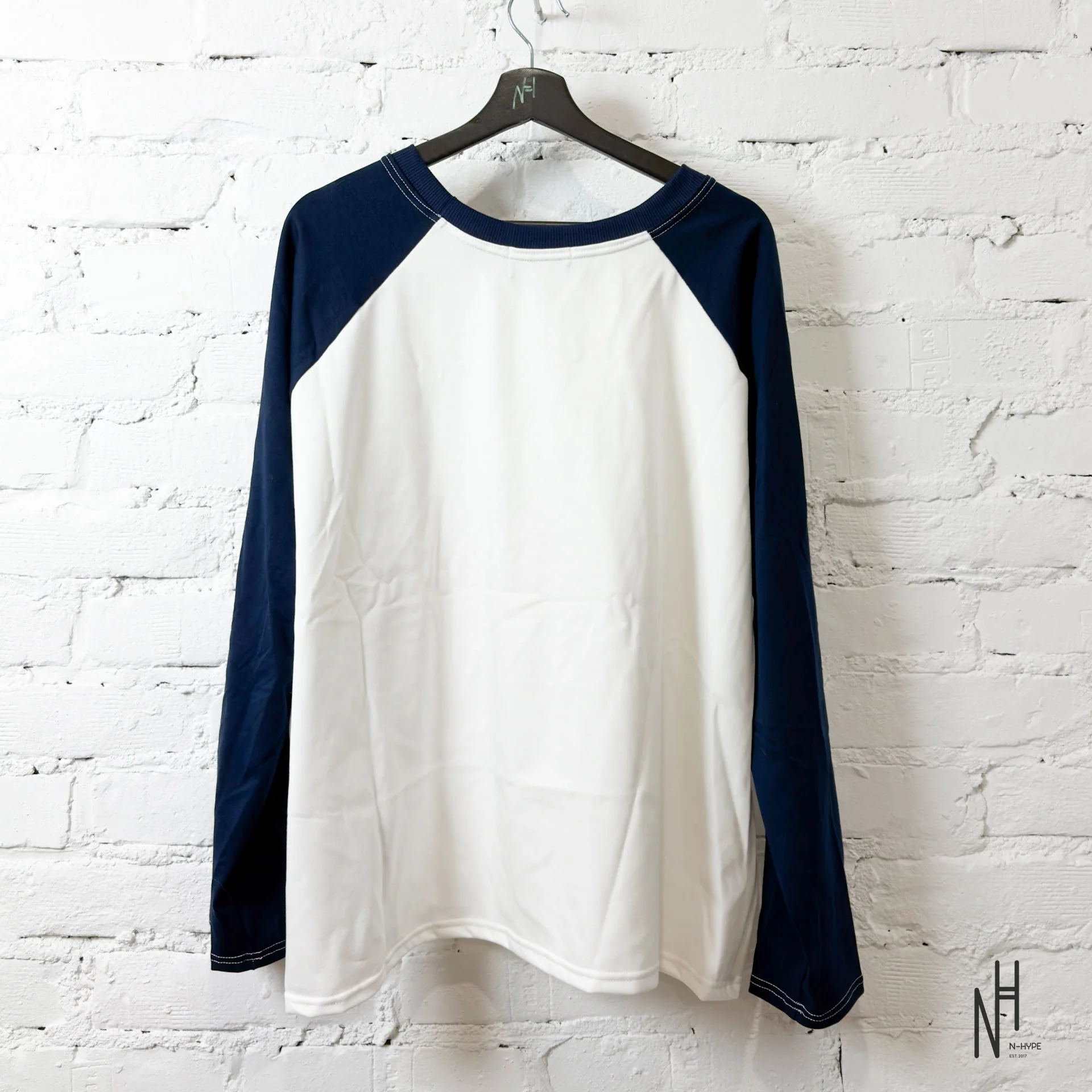 FVCKTHISBRAND R.FRAPPE RAGLAN NAVY - Image 2
