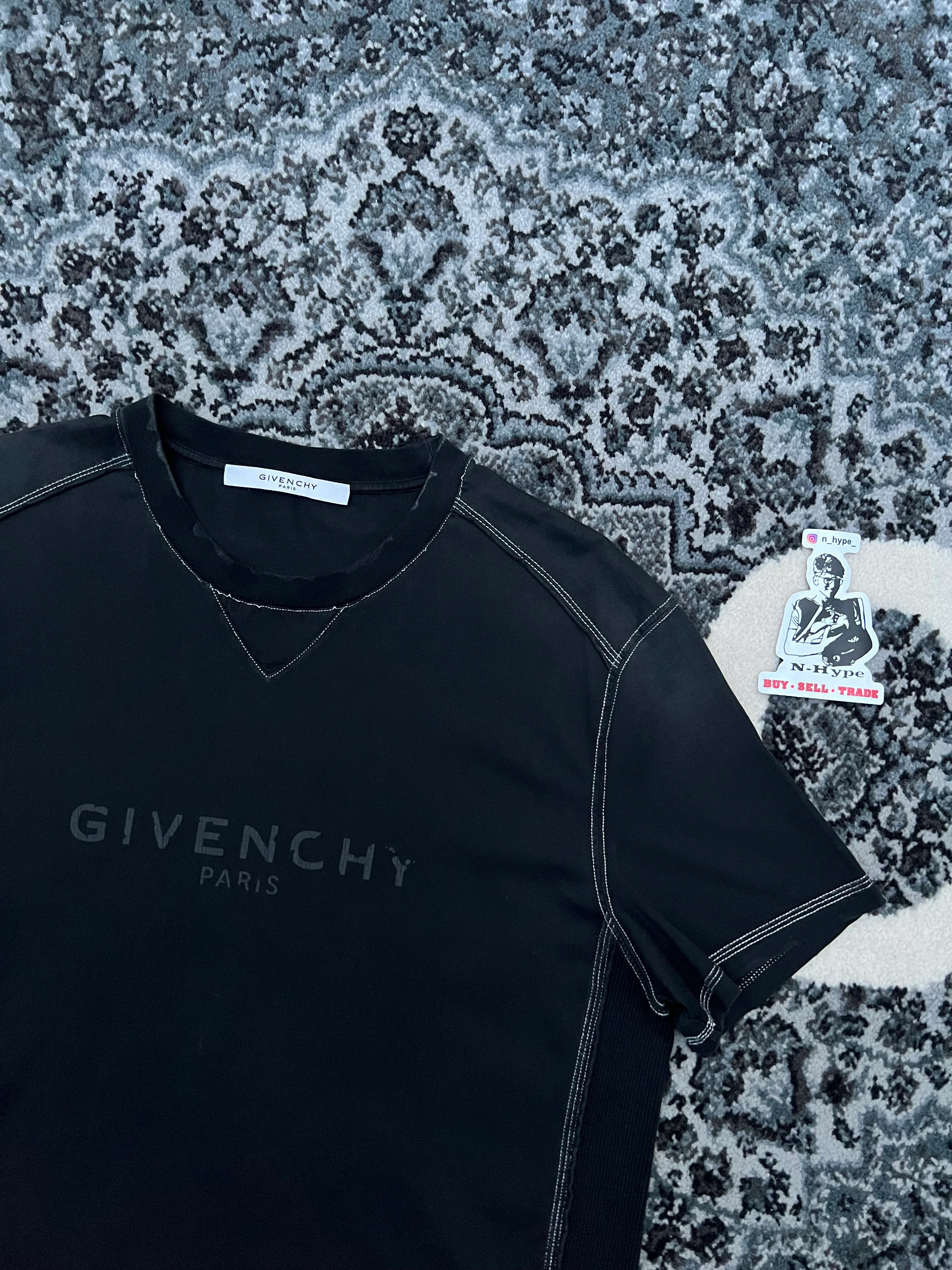 Givenchy Pre-owned Cotton Top Shirt Black - Image 2