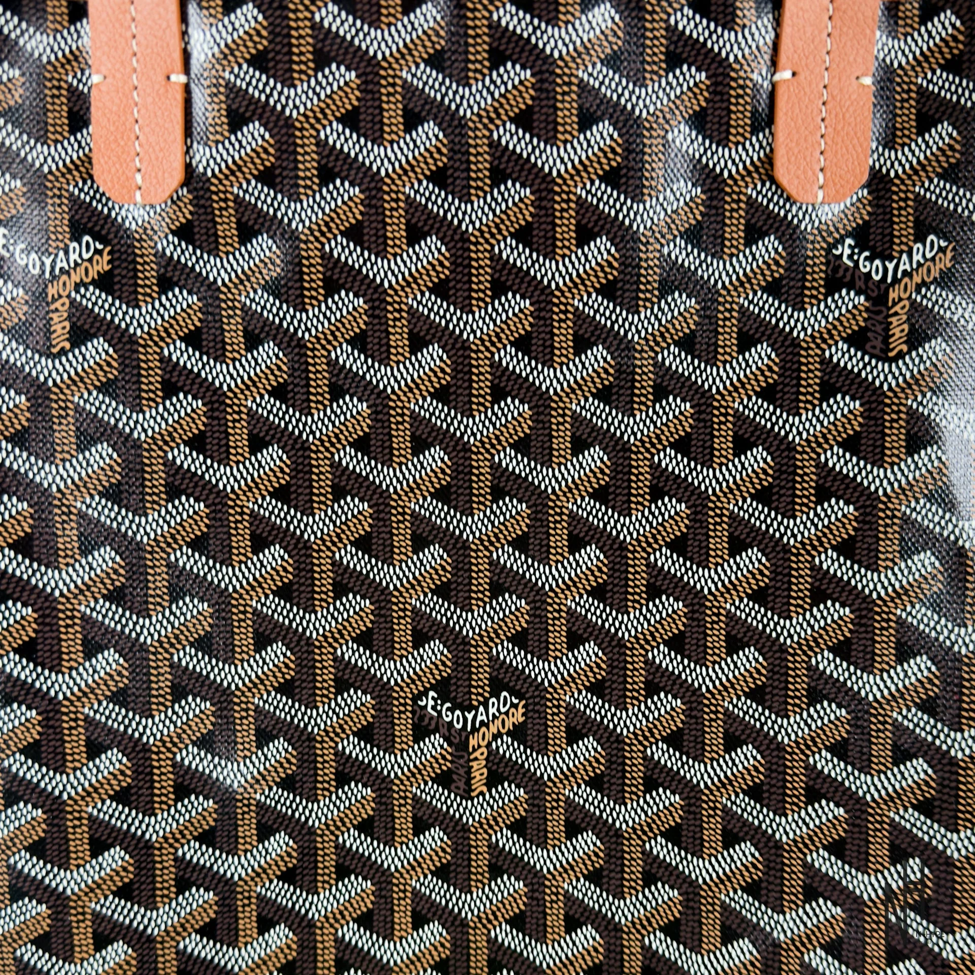 Goyard Sac Saint Louis PM Black / Nature - Image 5