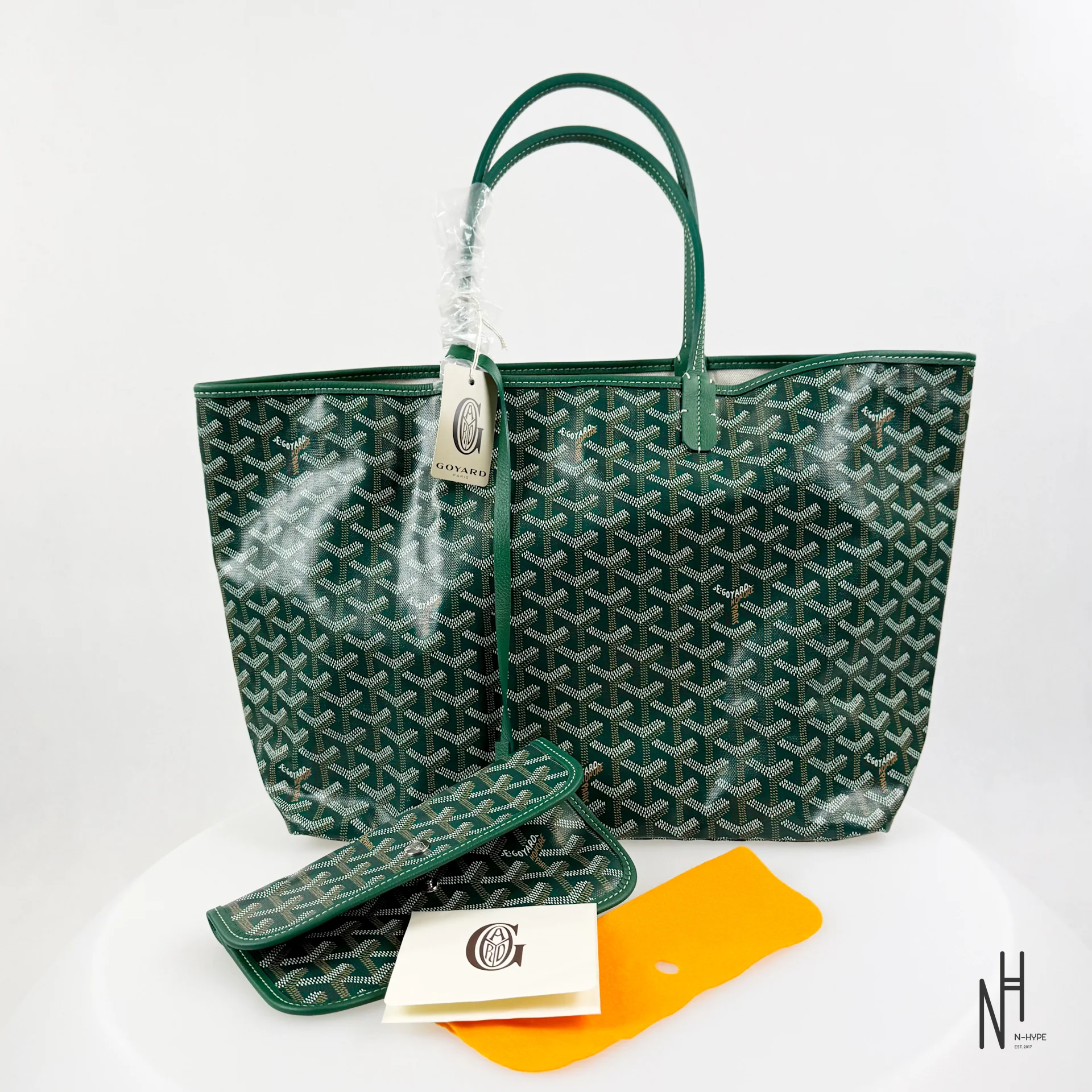 Goyard Saint Louis Tote PM Green - Image 4