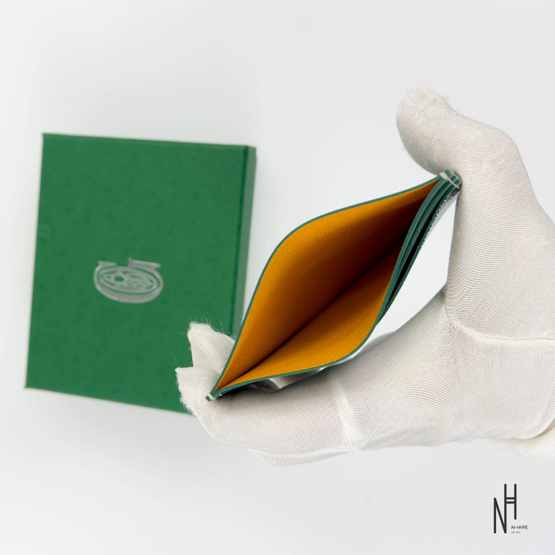 Goyard Saint Sulpice Green Card Holder - Image 3