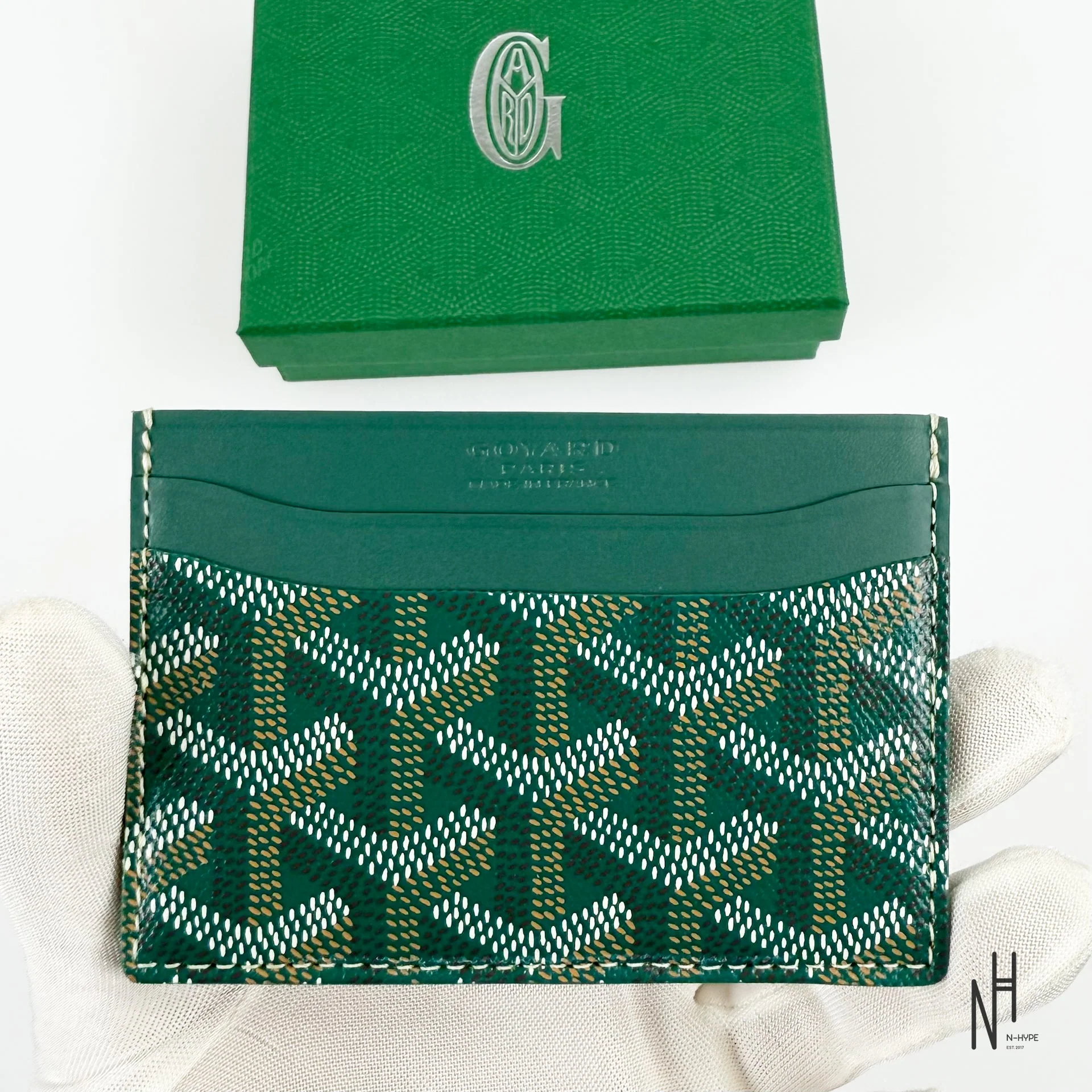 Goyard Saint Sulpice Green Card Holder - Image 5