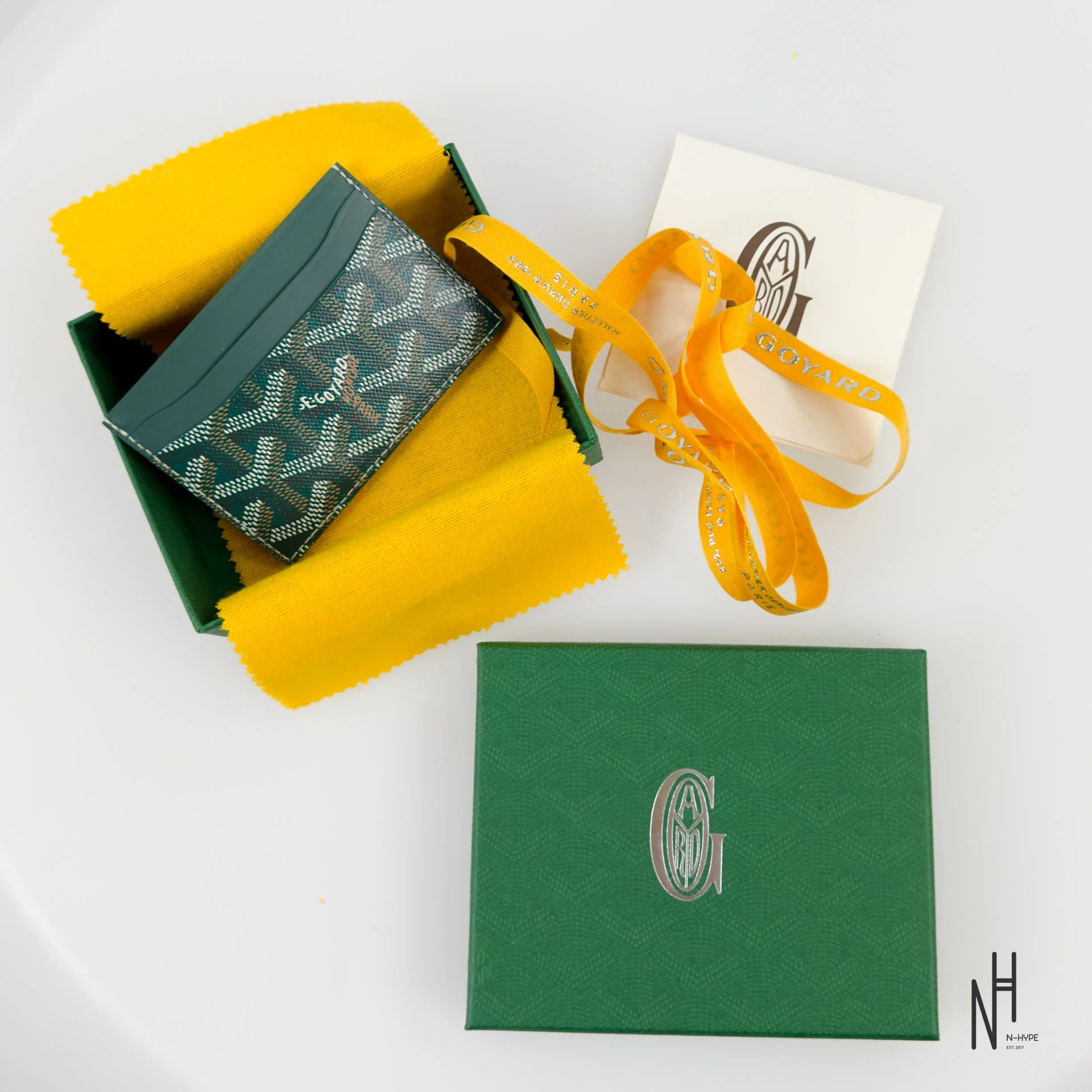 Goyard Saint Sulpice Green Card Holder - Image 6