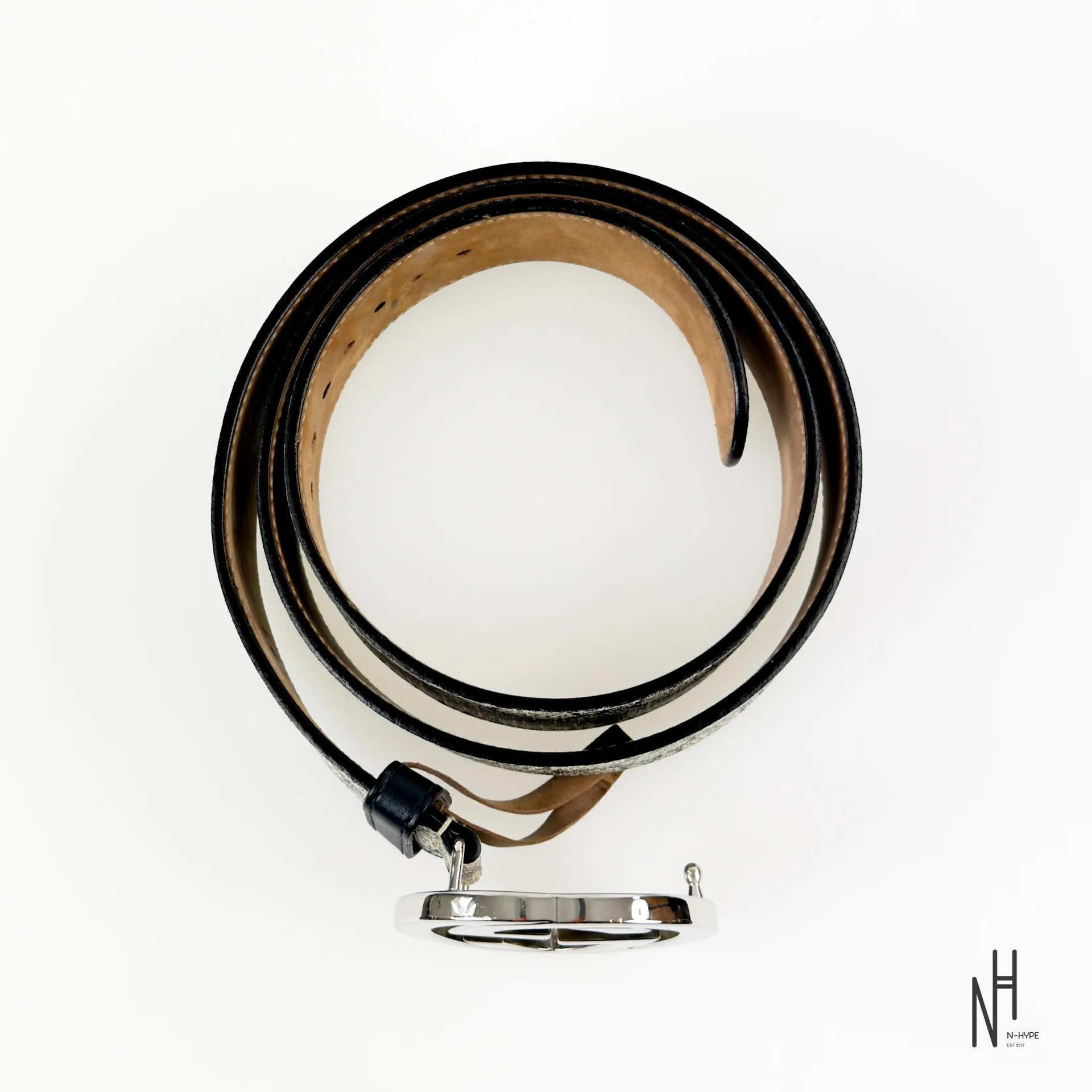 Gucci GG Supreme Belt Beige - Image 2