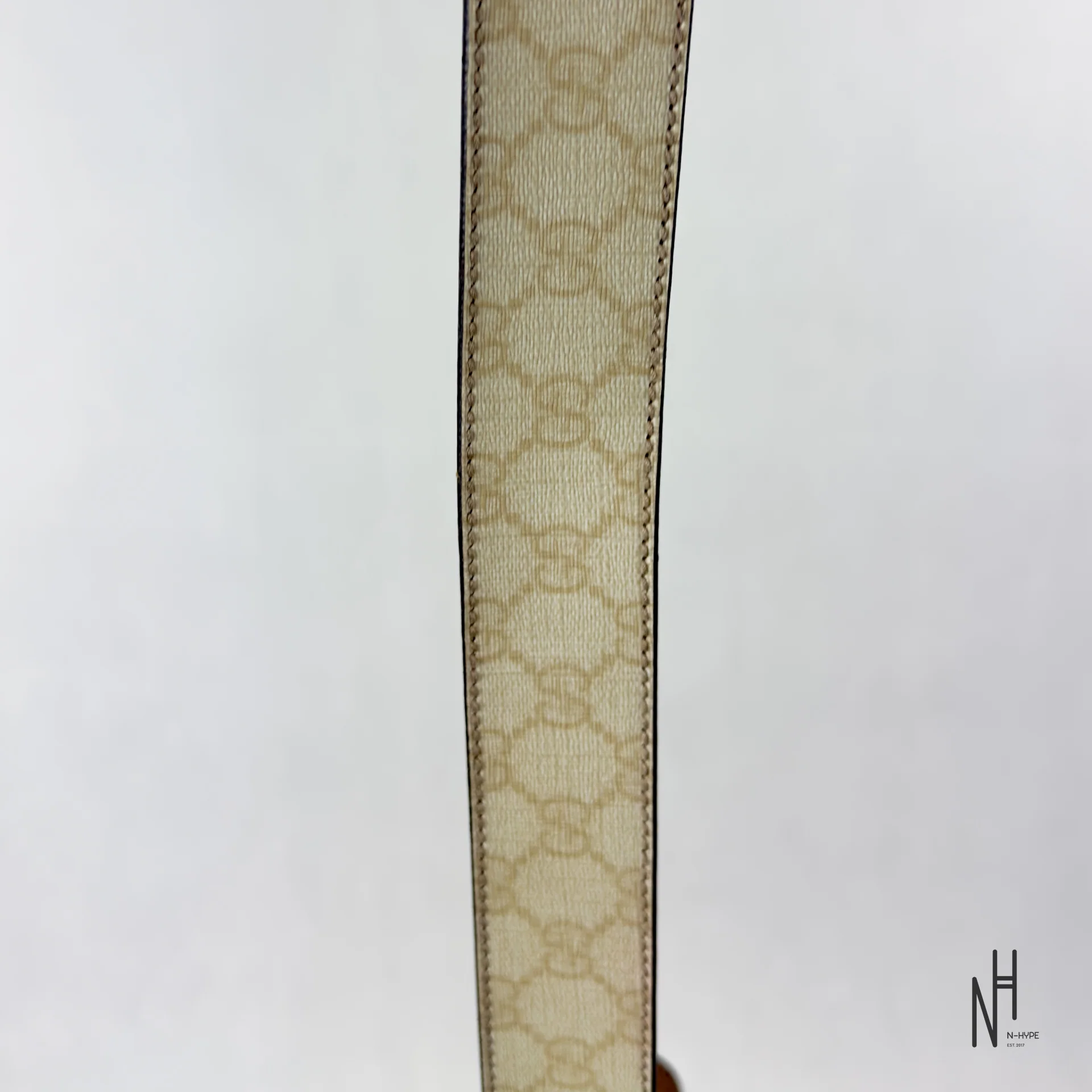 Gucci GG Supreme Belt White - Image 4
