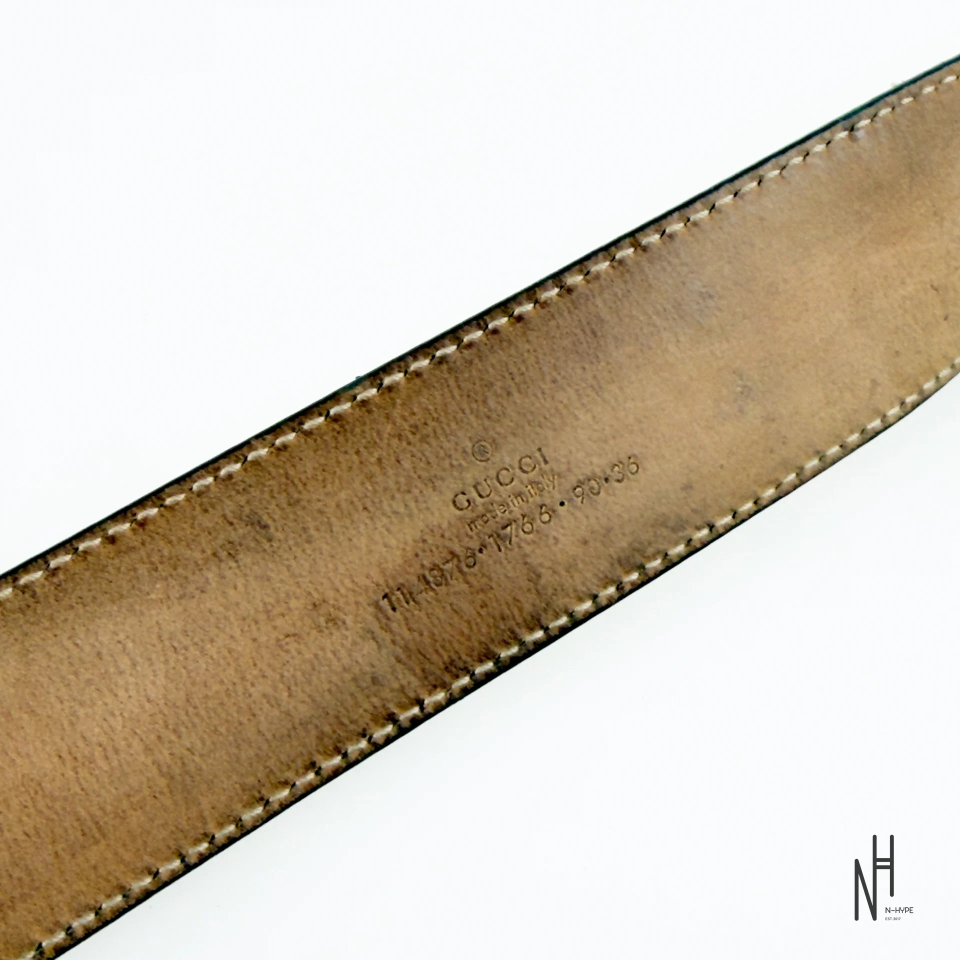 Gucci GG Supreme Belt White - Image 7
