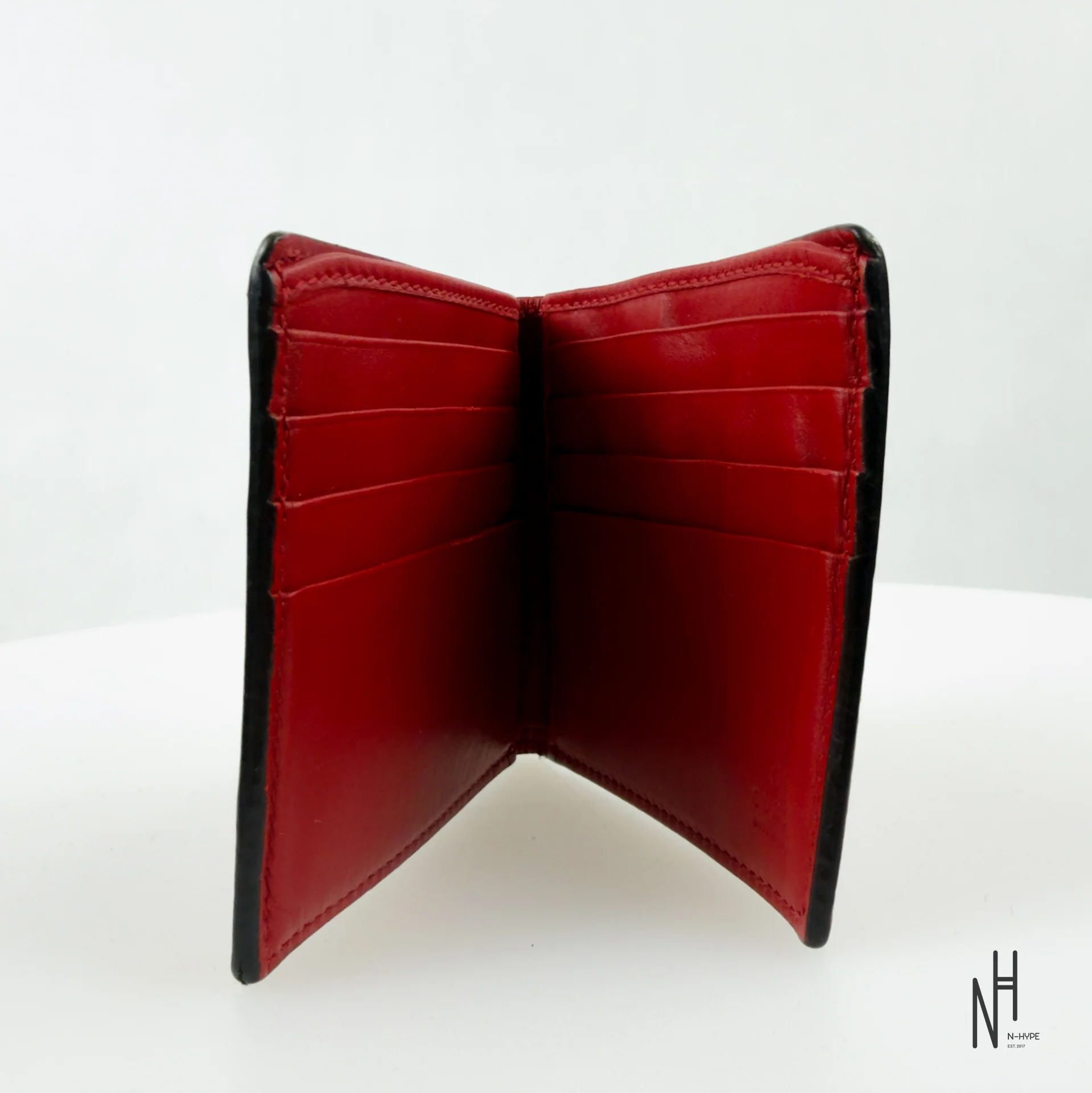 Gucci Ghost Skull Wallet Red - Image 3