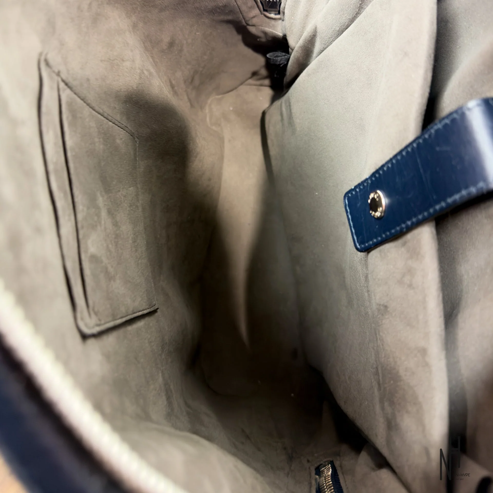 Gucci Monogram Leather Backpack - Black - Image 6