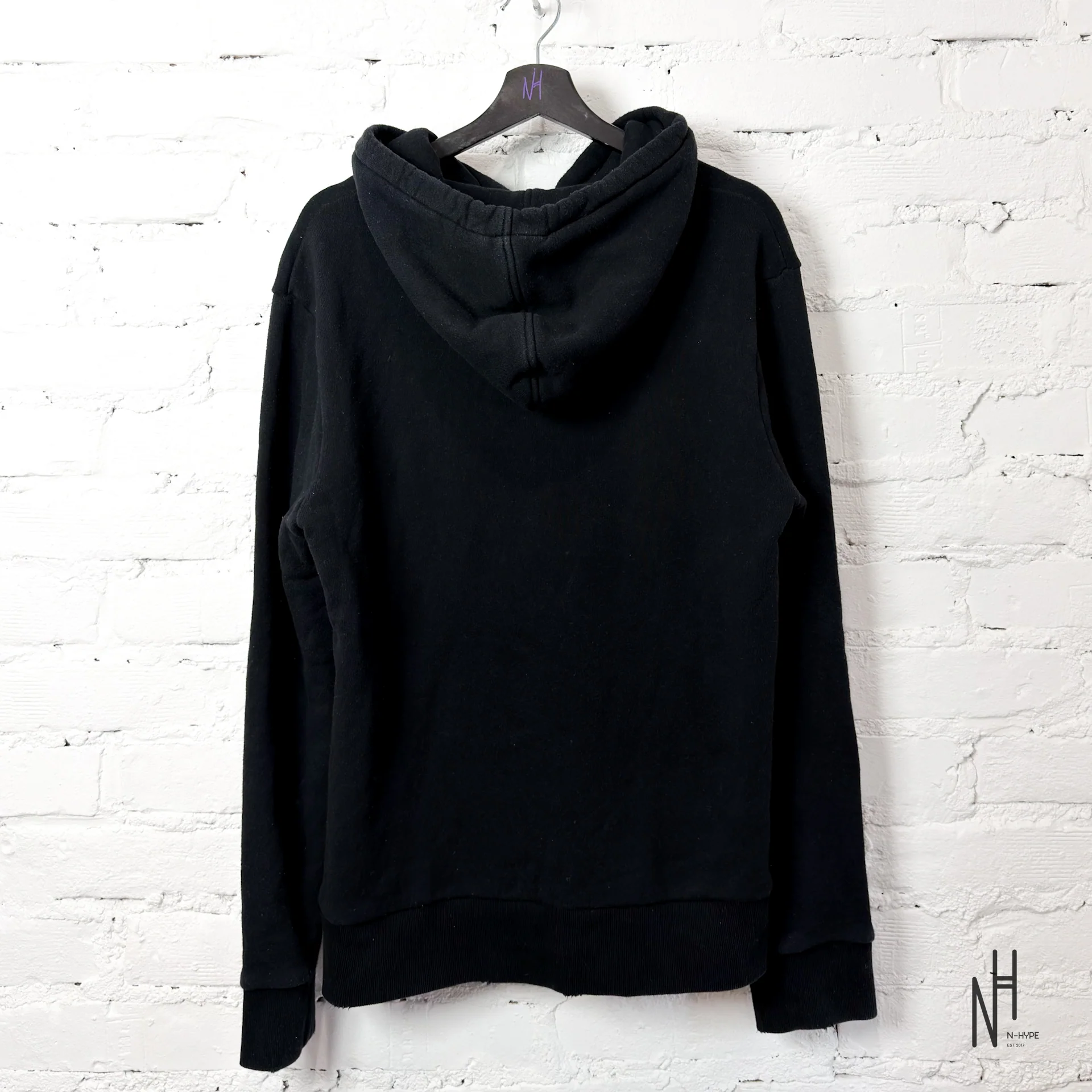 Gucci Vintage Logo Hoodie Black - Image 3