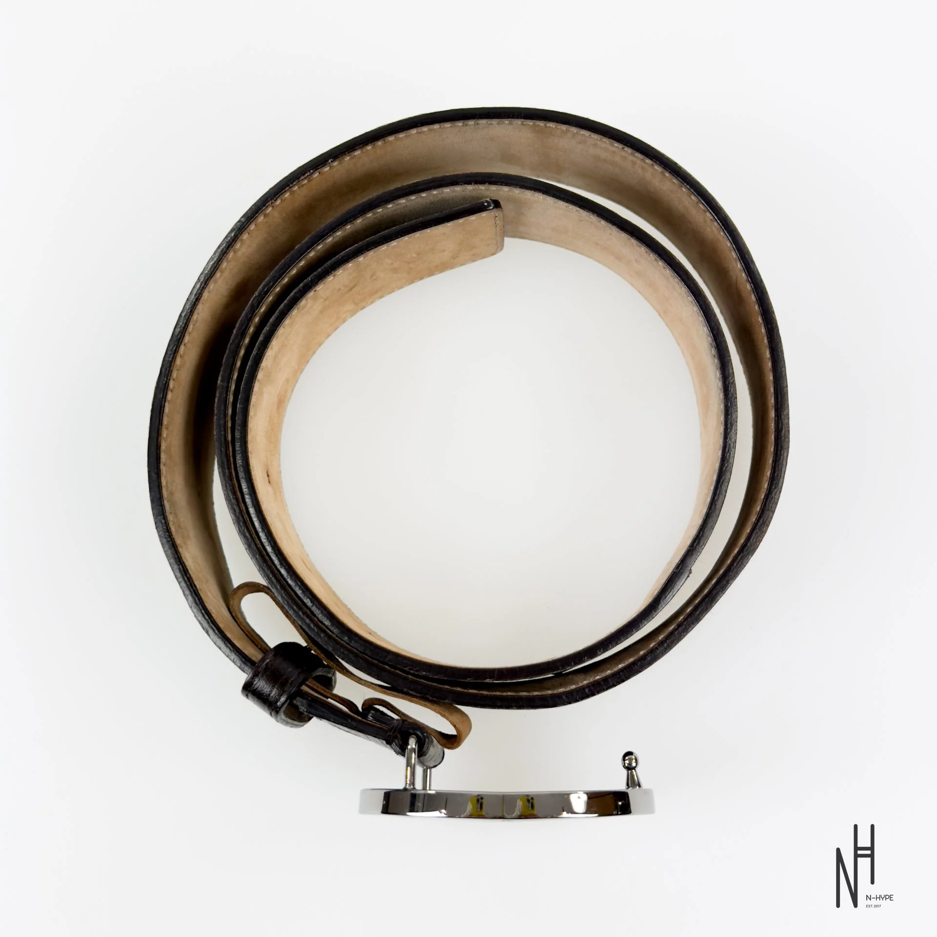 Gucci Web Material Belt Brown - Image 3
