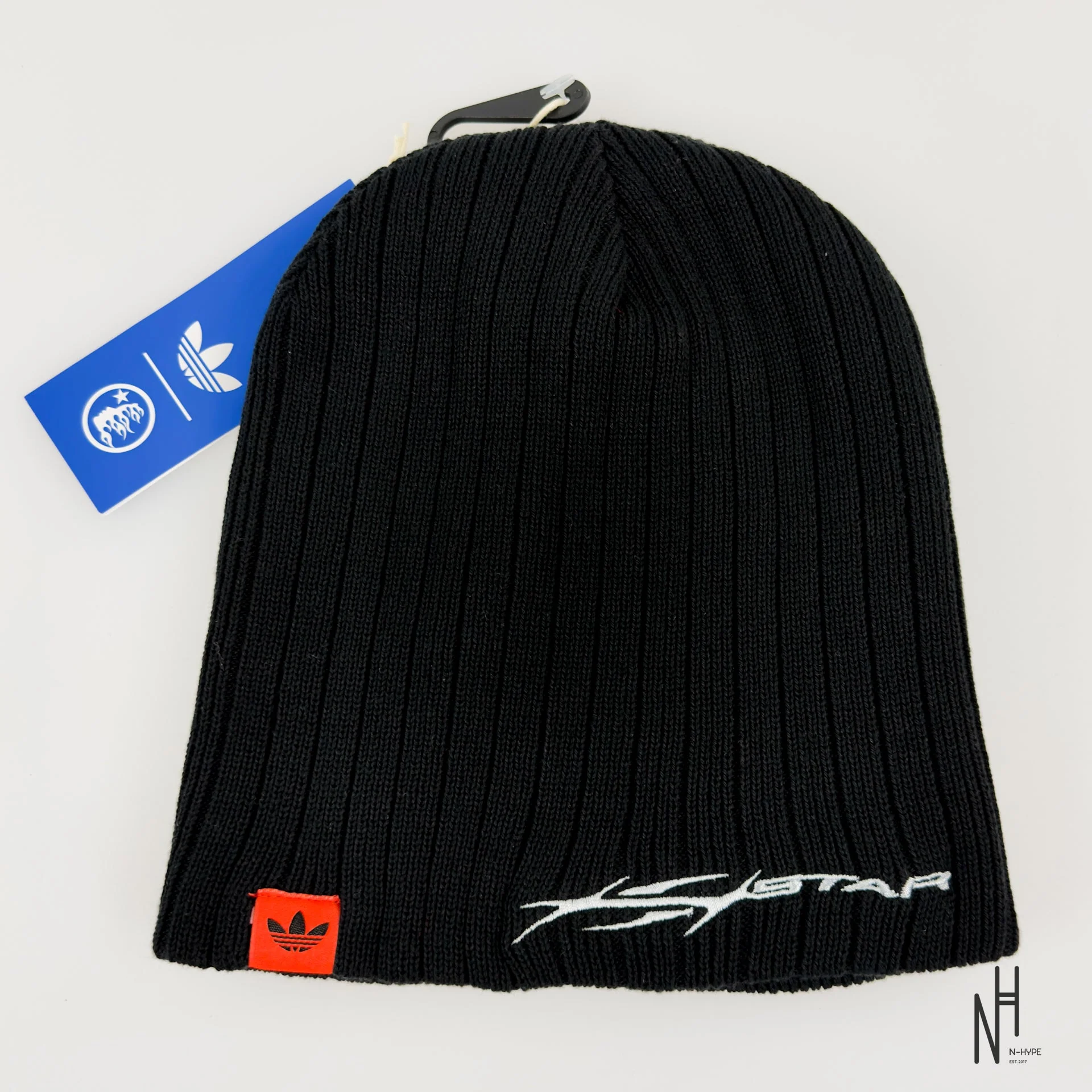 Hellstar x Adidas ComplexCon Beanie Black - Image 2