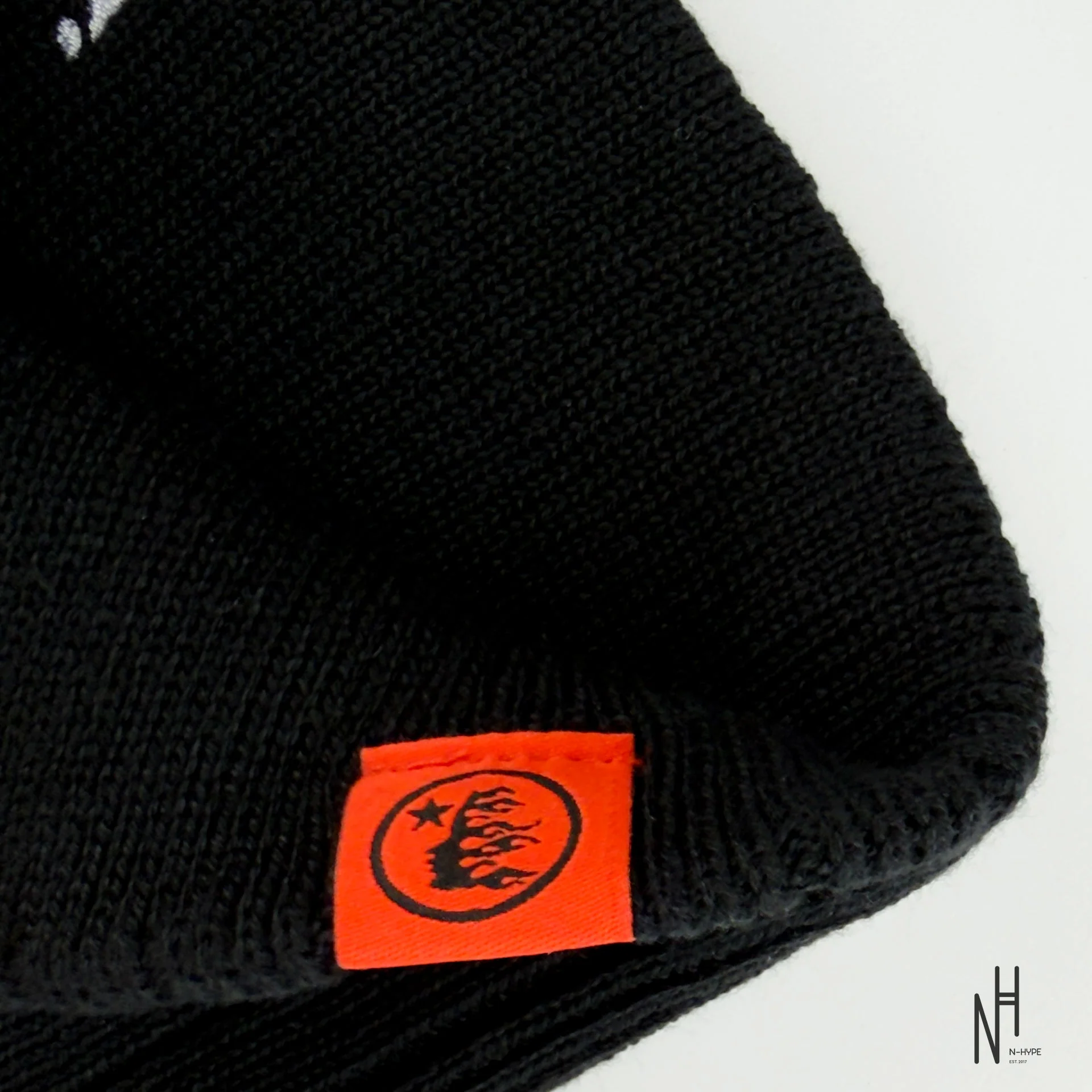Hellstar x Adidas ComplexCon Beanie Black - Image 4
