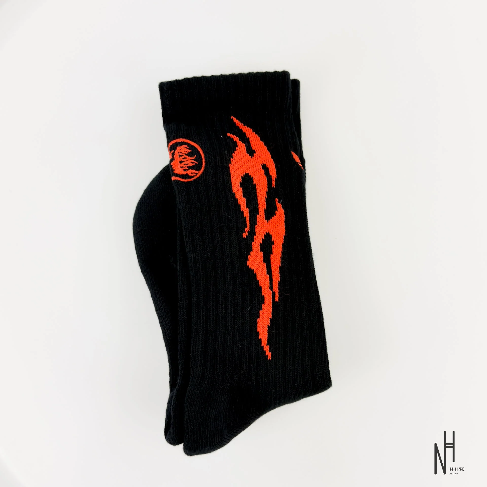 Hellstar x Adidas ComplexCon Black Socks - Image 2