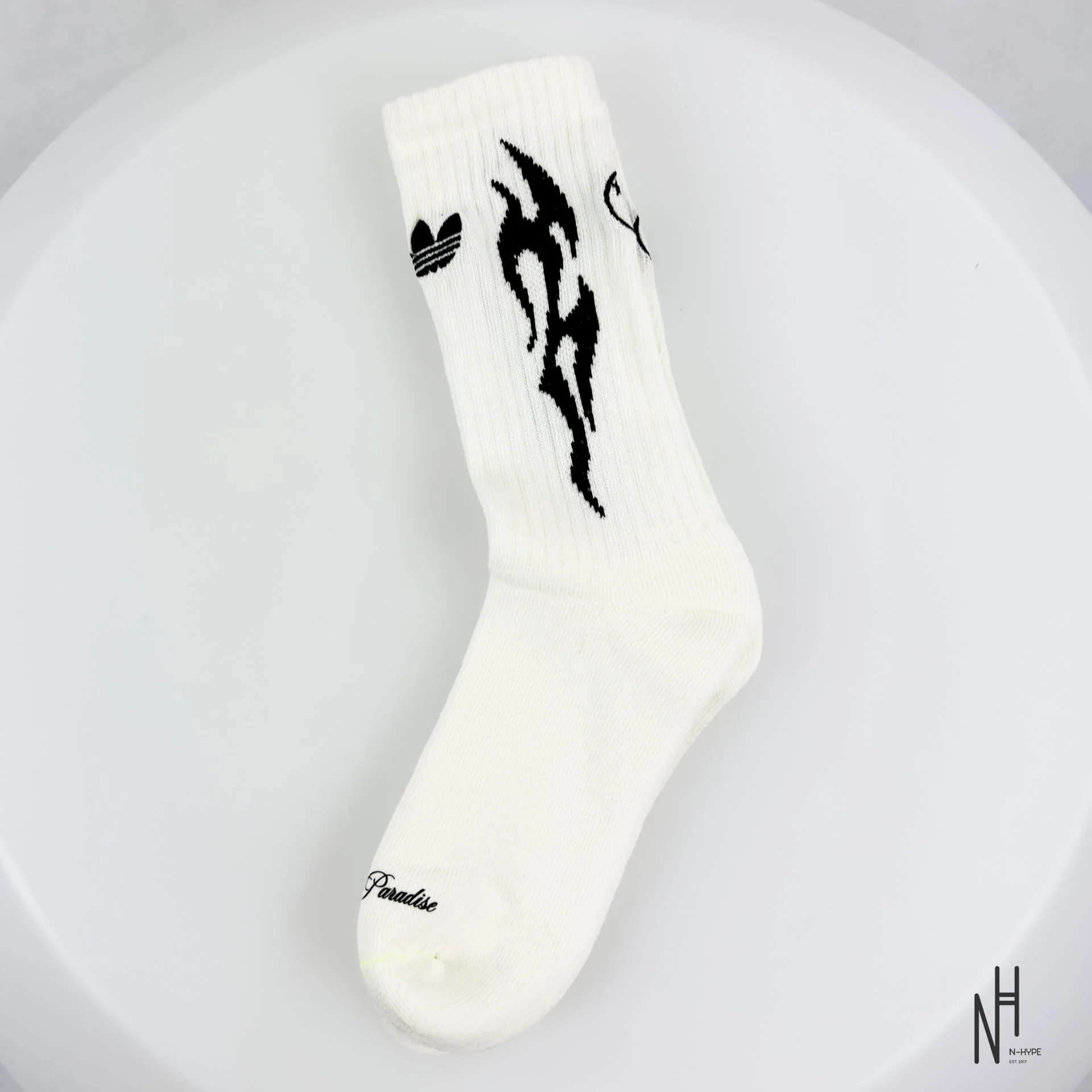 Hellstar x Adidas ComplexCon White Socks