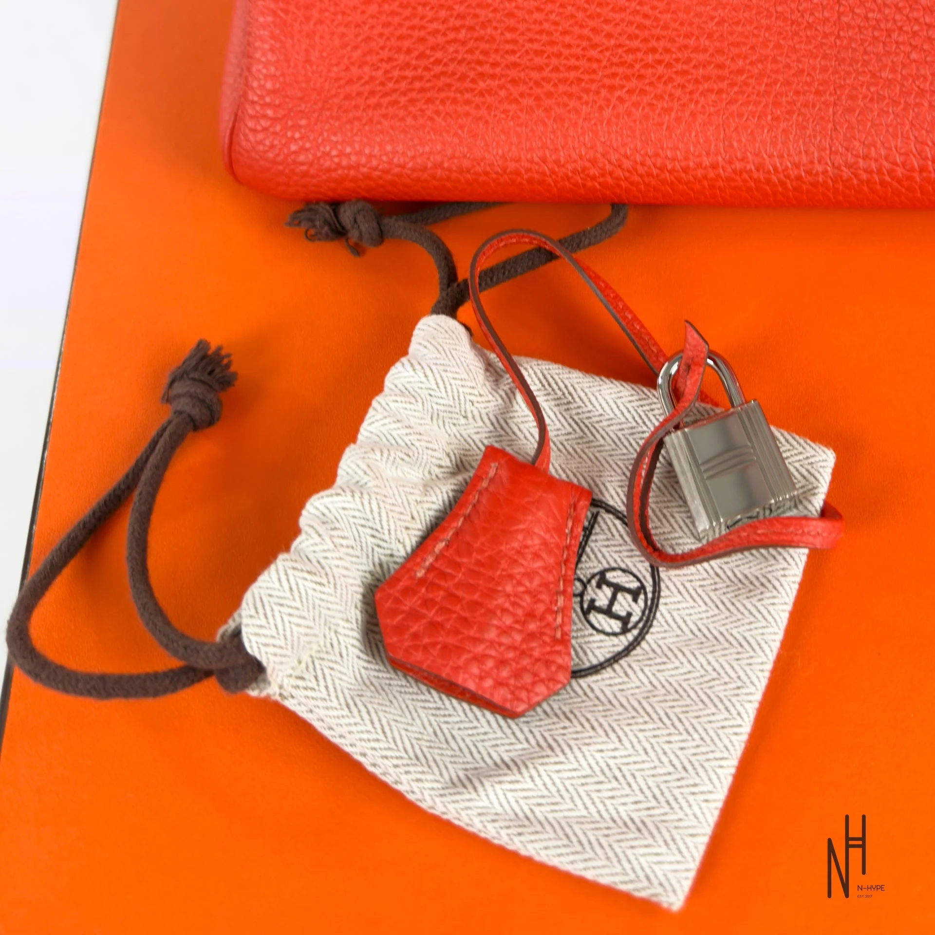 Hermès Birkin 35 Togo Capucine - Image 13